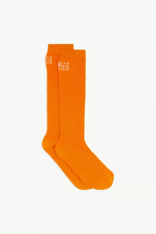 Rib Knee-High Socks - Socks