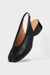 Black - Tabi Ballerina Slingback