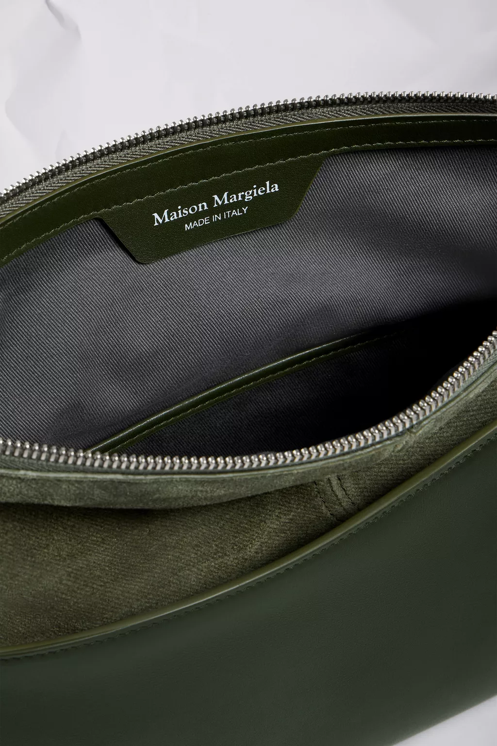 Military Green 5AC Soft Pouch | Maison Margiela Official