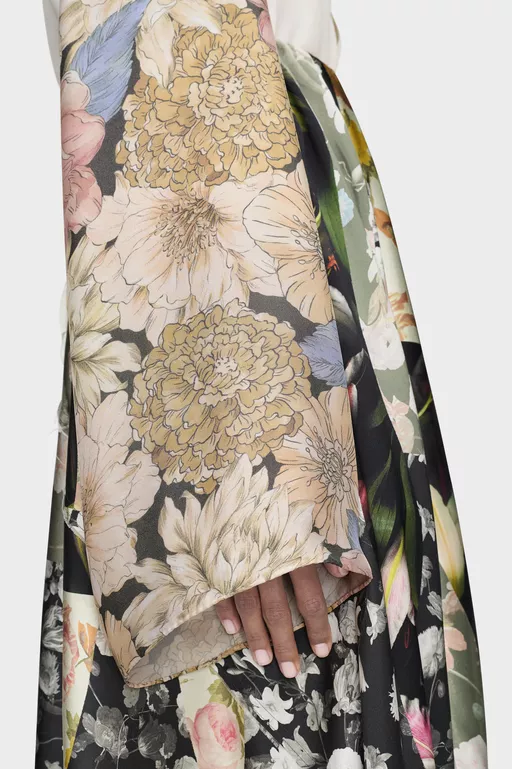 Silk Floral Shirt - Shirts