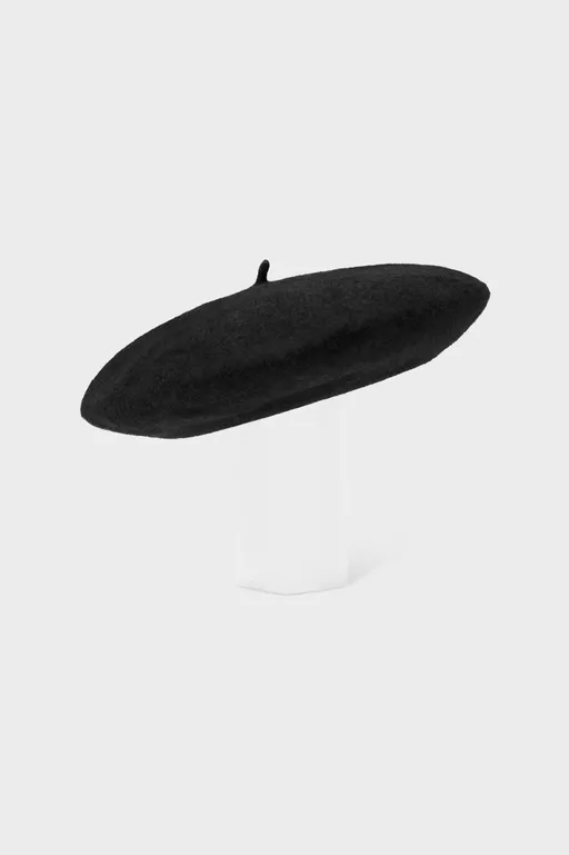 Felted wool beret