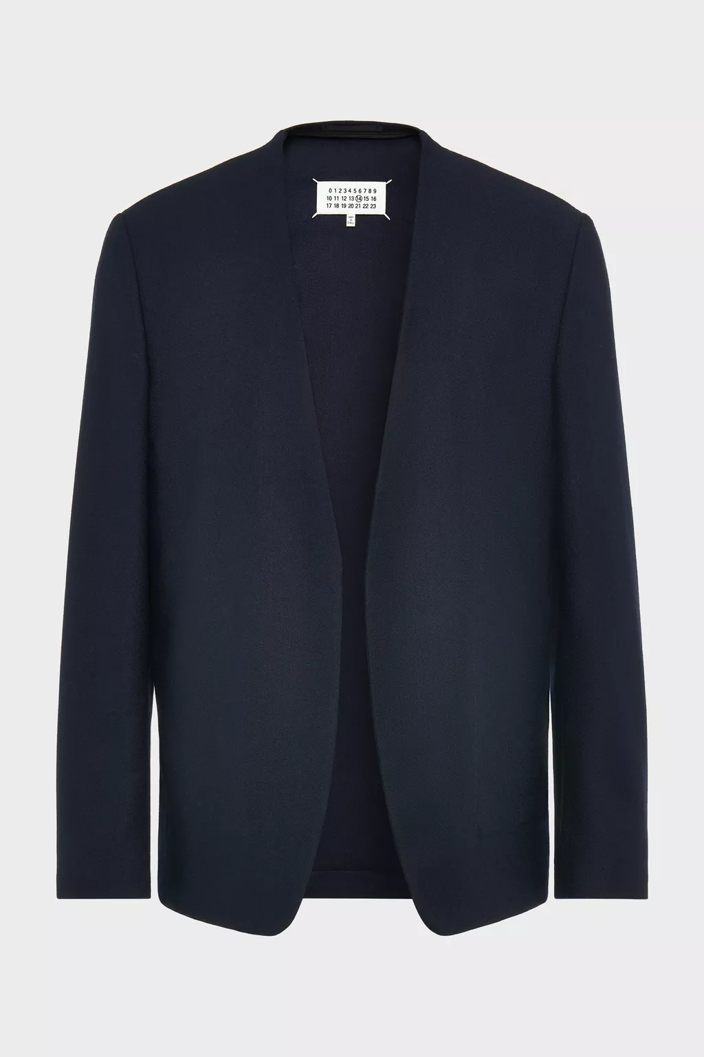 Navy Blue Minimal Blazer | Maison Margiela Official