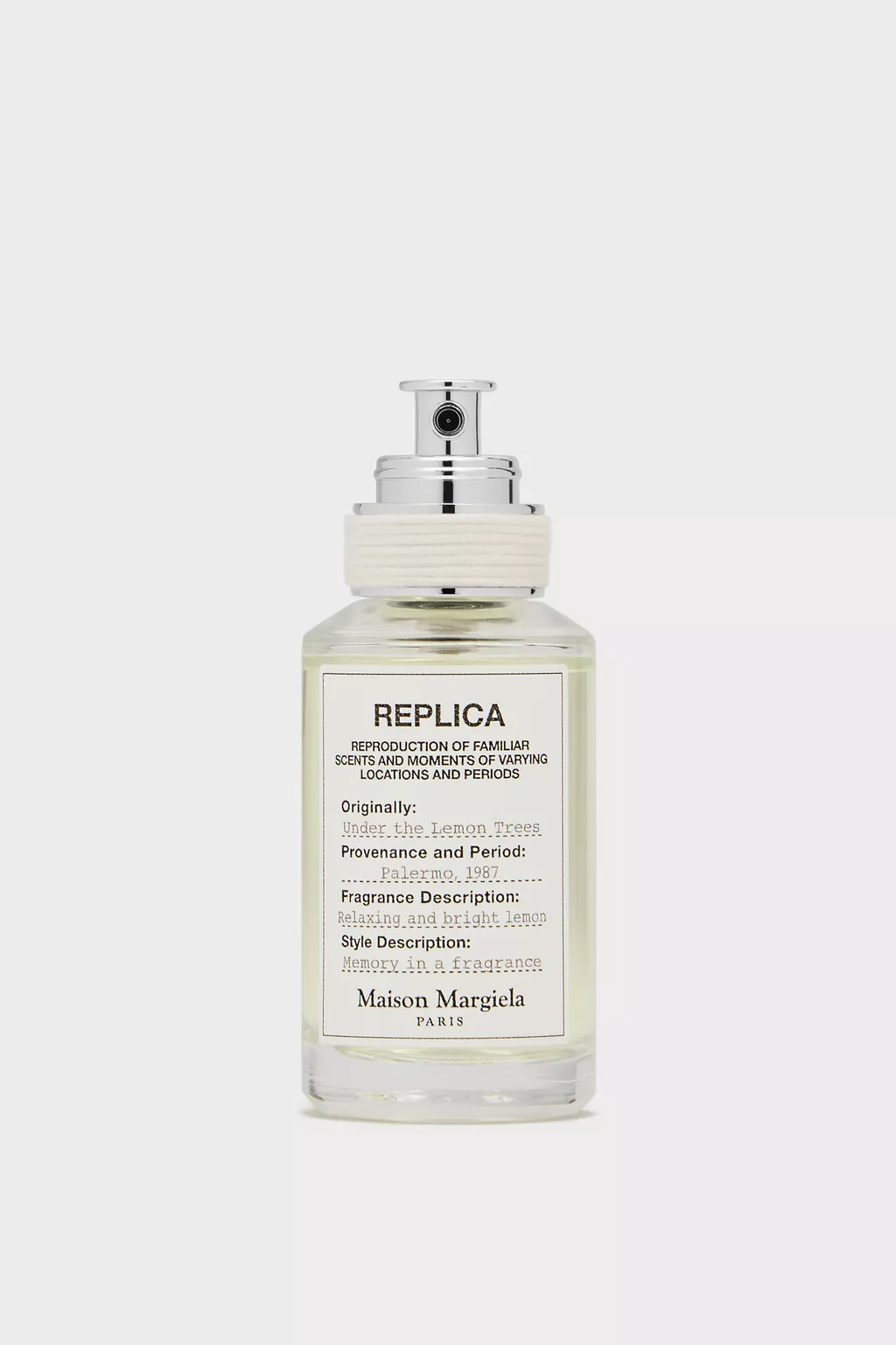 Silver Replica Under the Lemon Tree eau de toilette 30ml | Maison