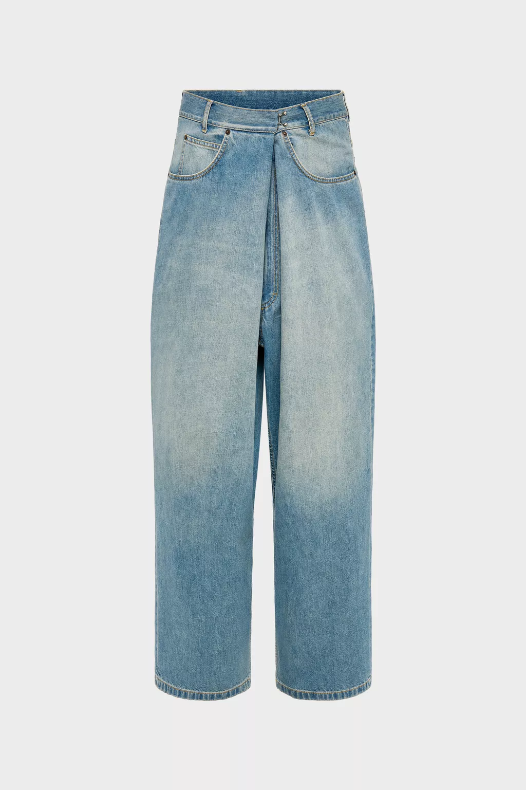 つぎはぎMaison Martin Margiela 2WAY Blue jeans Wrap Denim Jeans | Maison Margiela Official