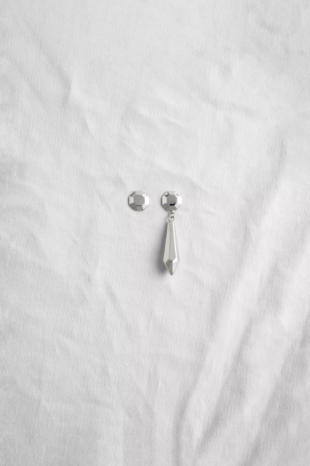 Silver Chandelier Stud Earrings | Maison Margiela Official