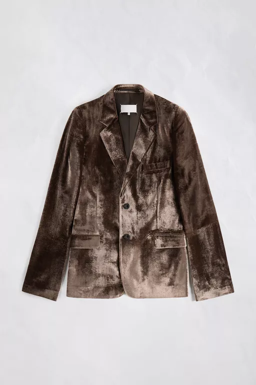 Fusion Velvet Blazer - Jackets