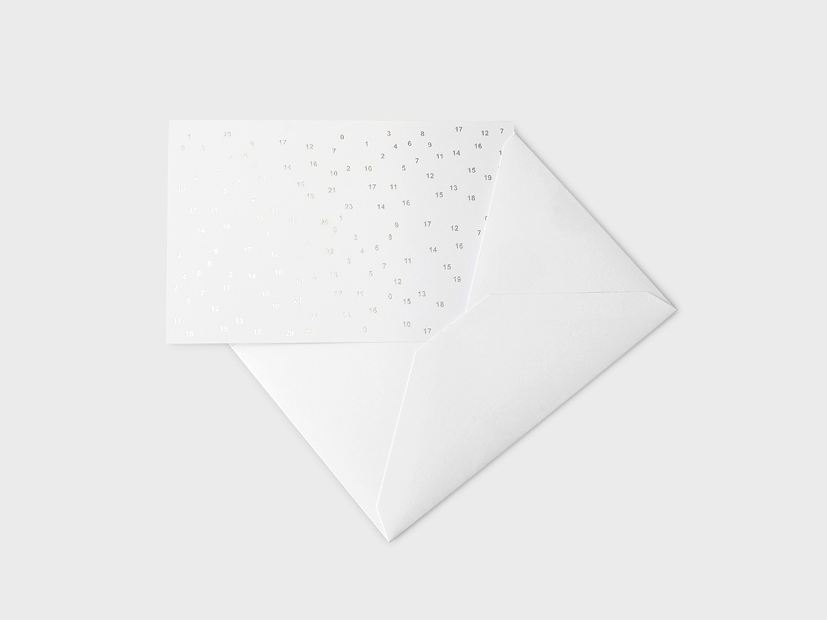 Tarjeta de felicitación Maison Margiela