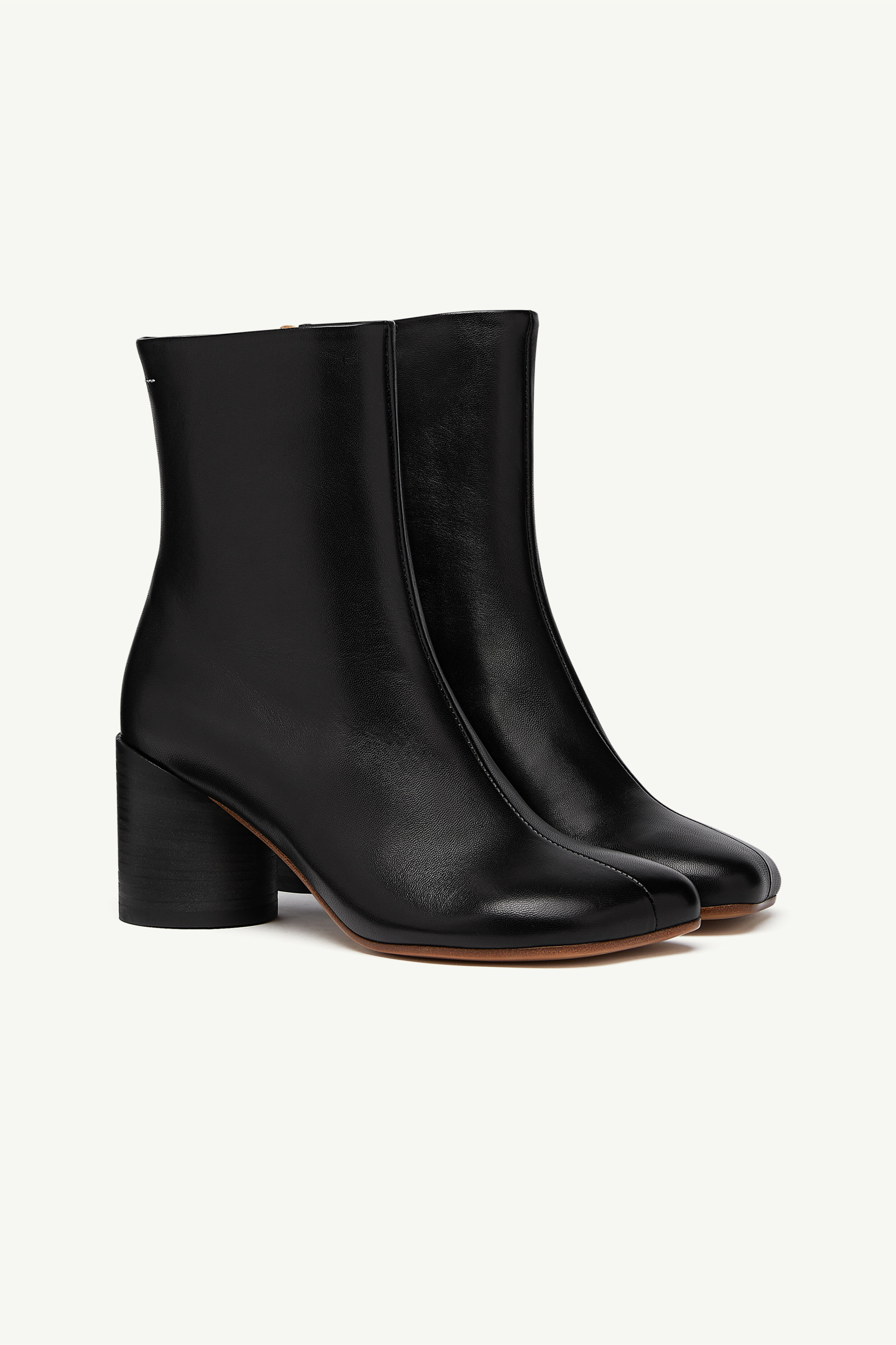 Black Zipped Ankle Boots | Maison Margiela