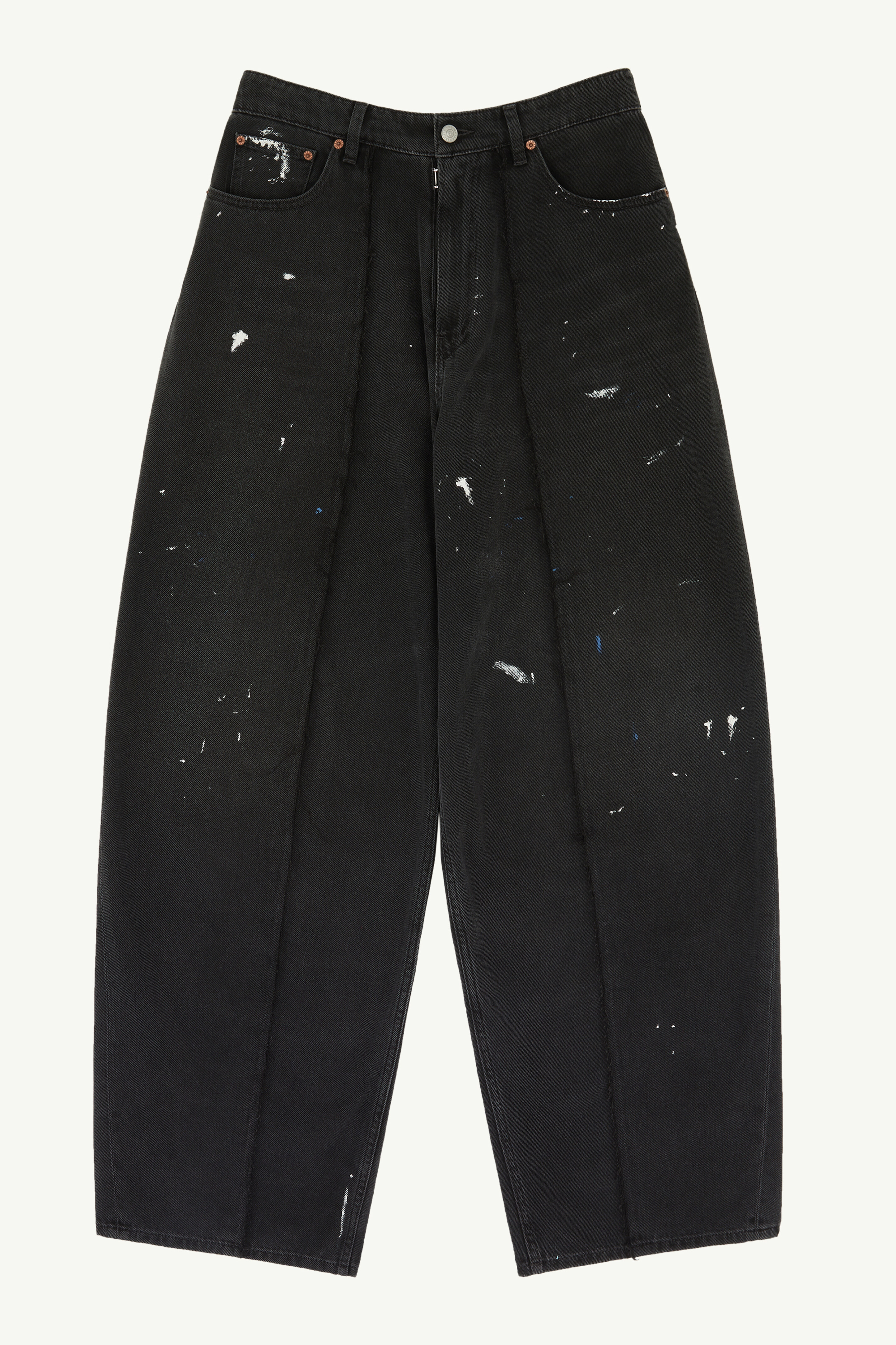 美品】MAISON MARGIELA PAINT WIDE-LEG JEANS Maison Margiela paint