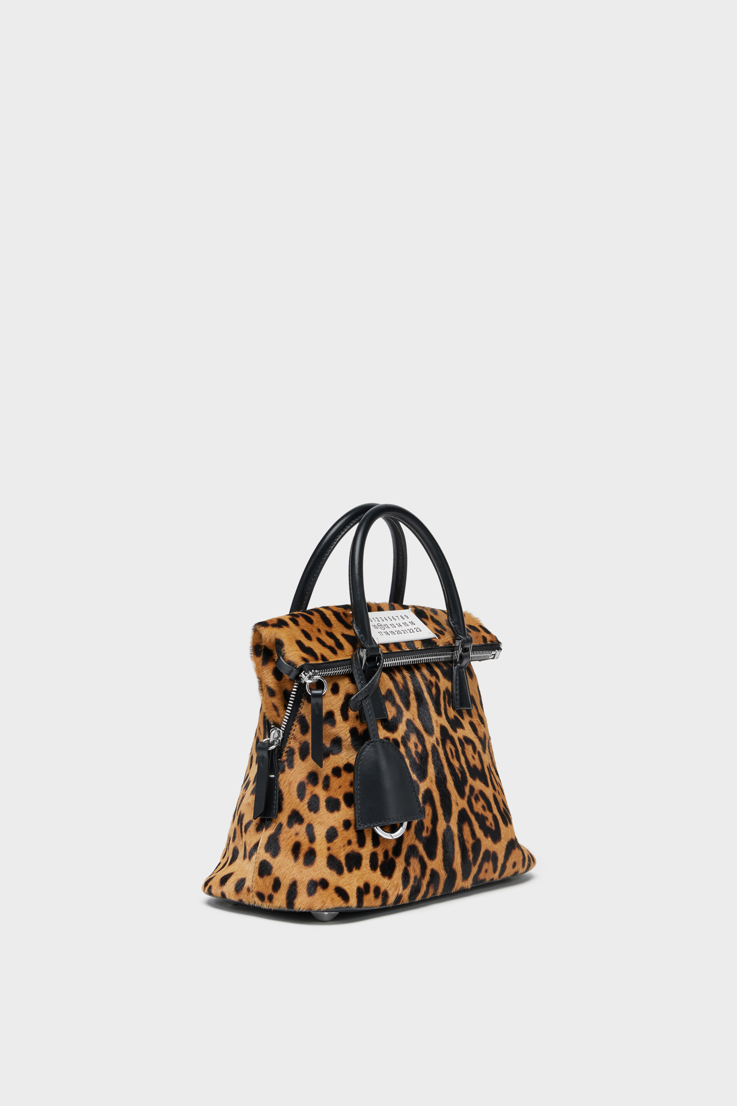 Black Leather 5AC Crossbody Bag Loved To Death Mini
