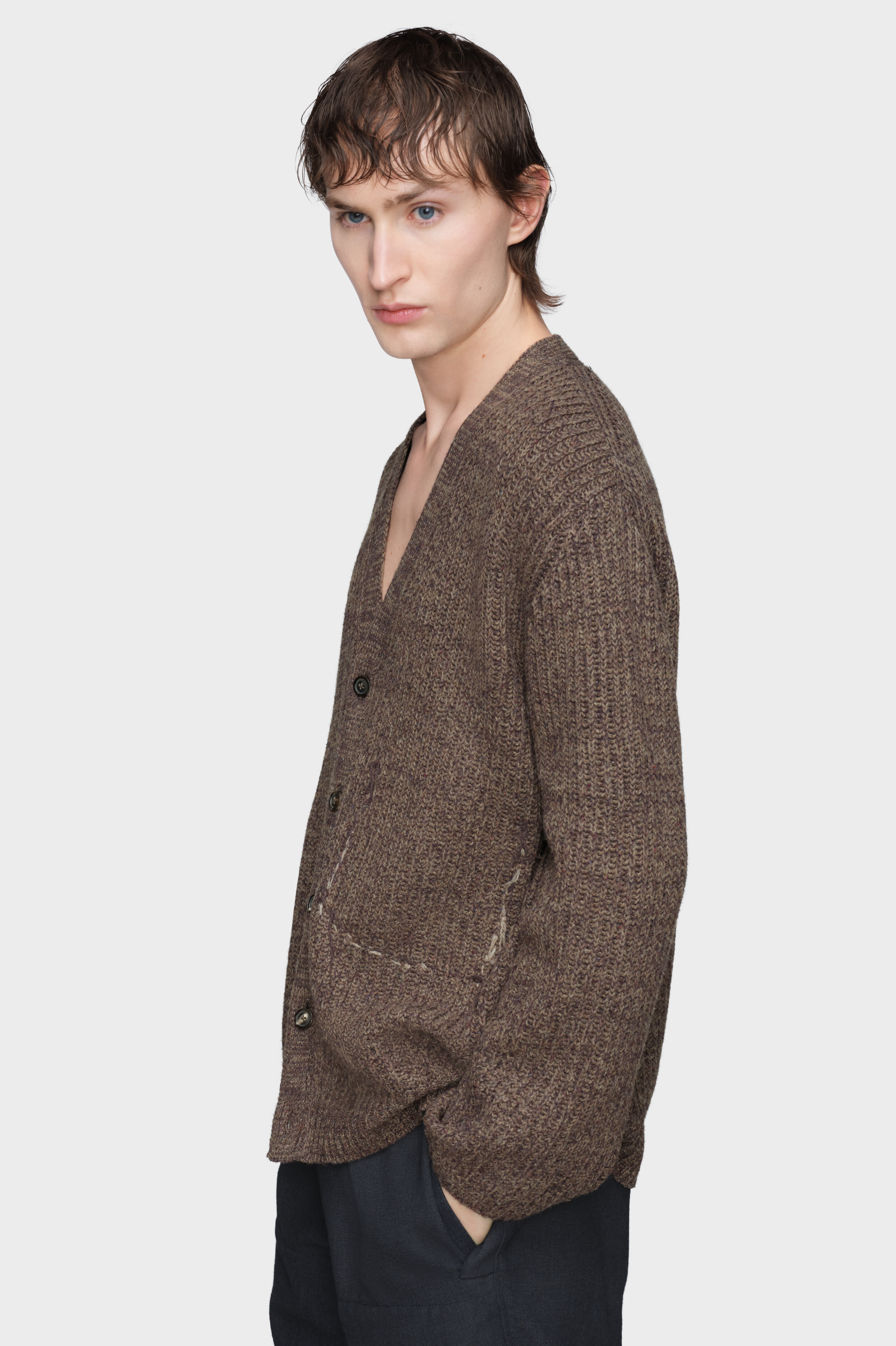 デ*ト様 Maison Margiela ⑩ Destroy Cardigan Maison Margiela Destroyed Damage Processing Cardigan size M Unisex