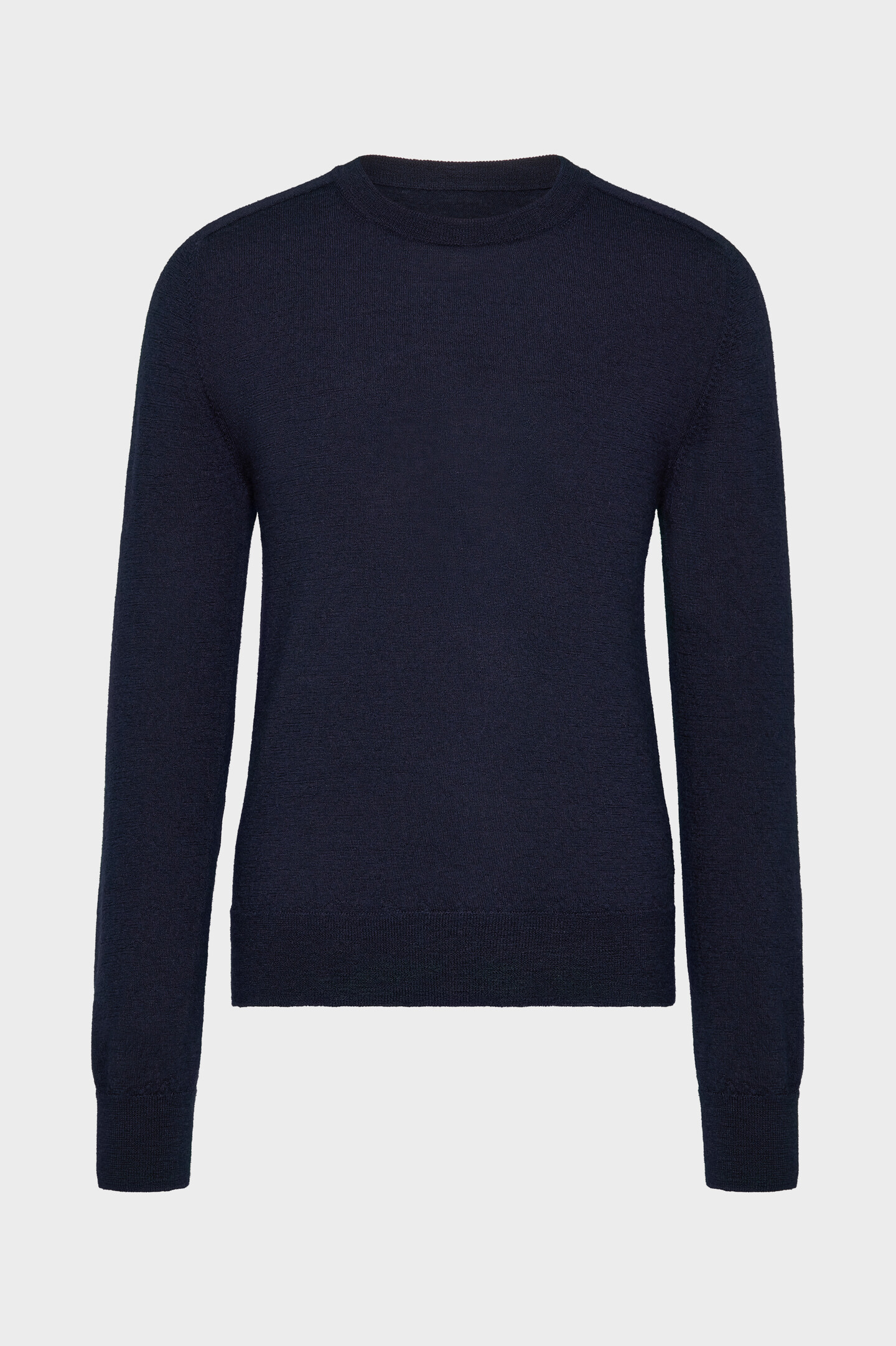 Dark Blue Elbow patch wool sweater | Maison Margiela Official