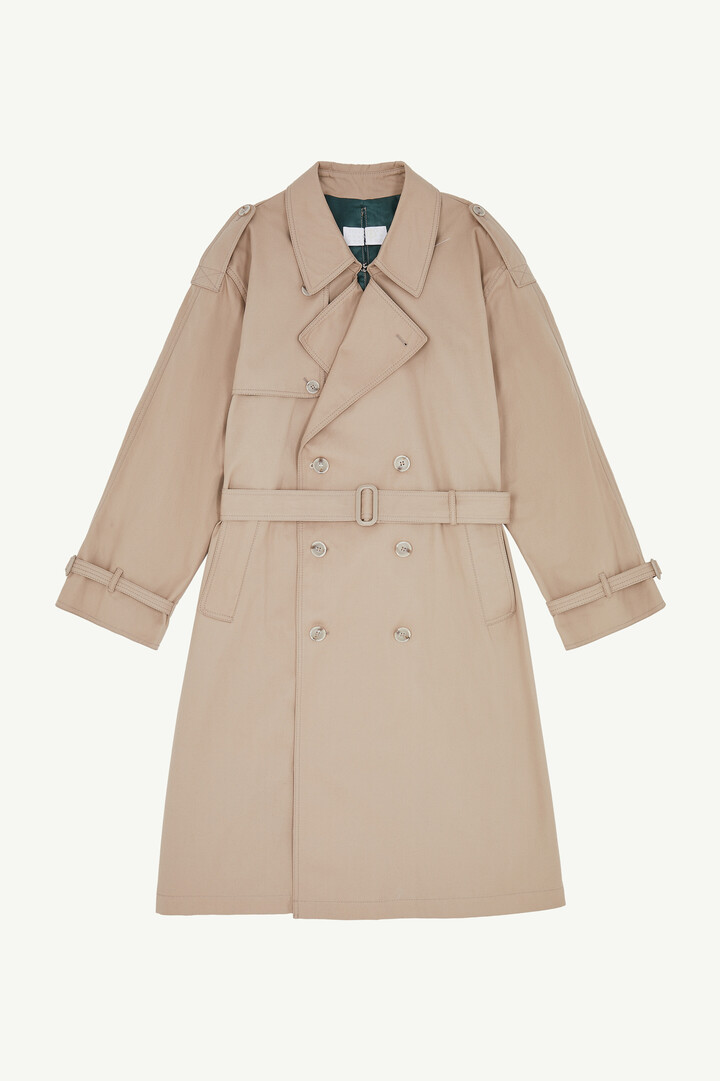 Sand Twist Double-breasted Trench Coat | Maison Margiela
