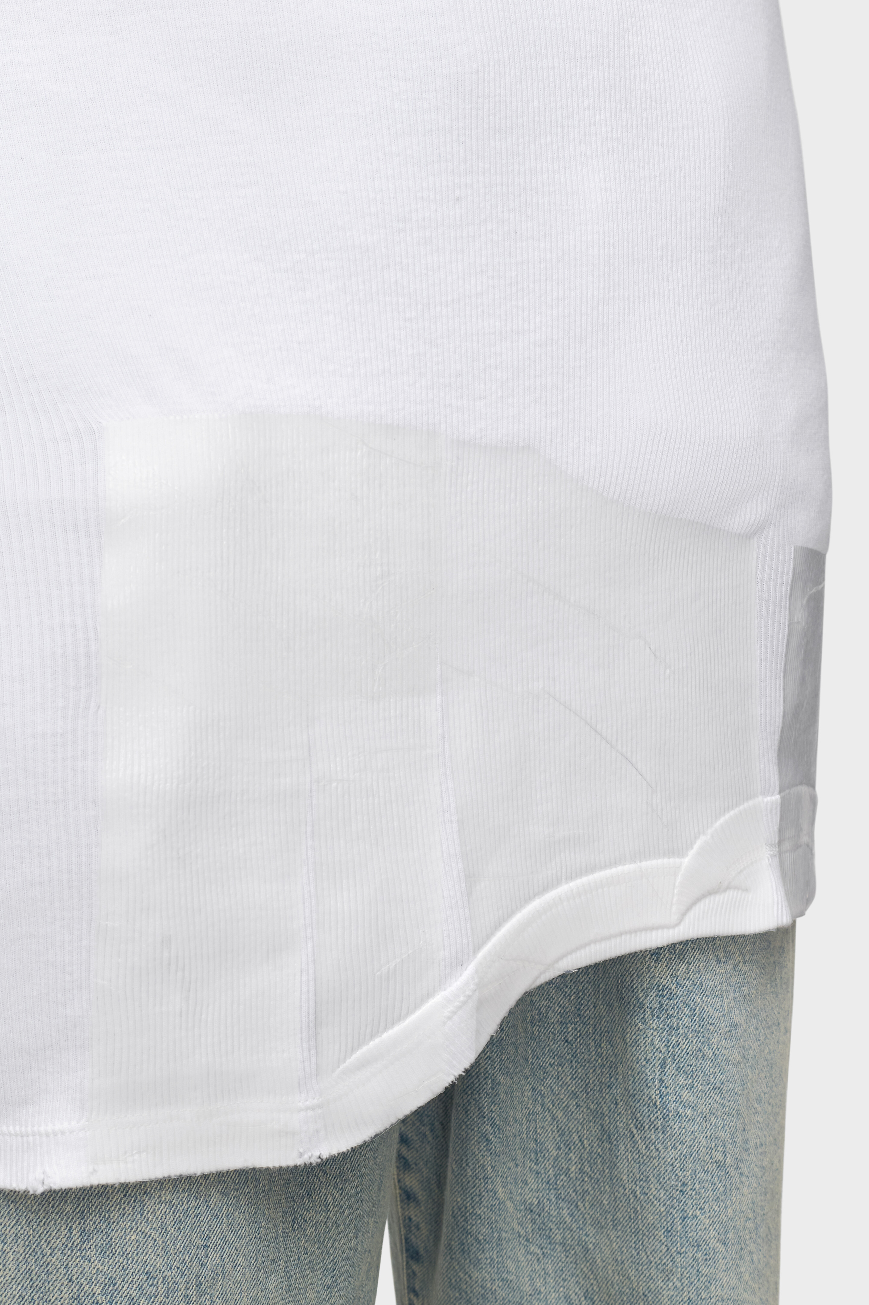 Taped Rib Mini Dress 5