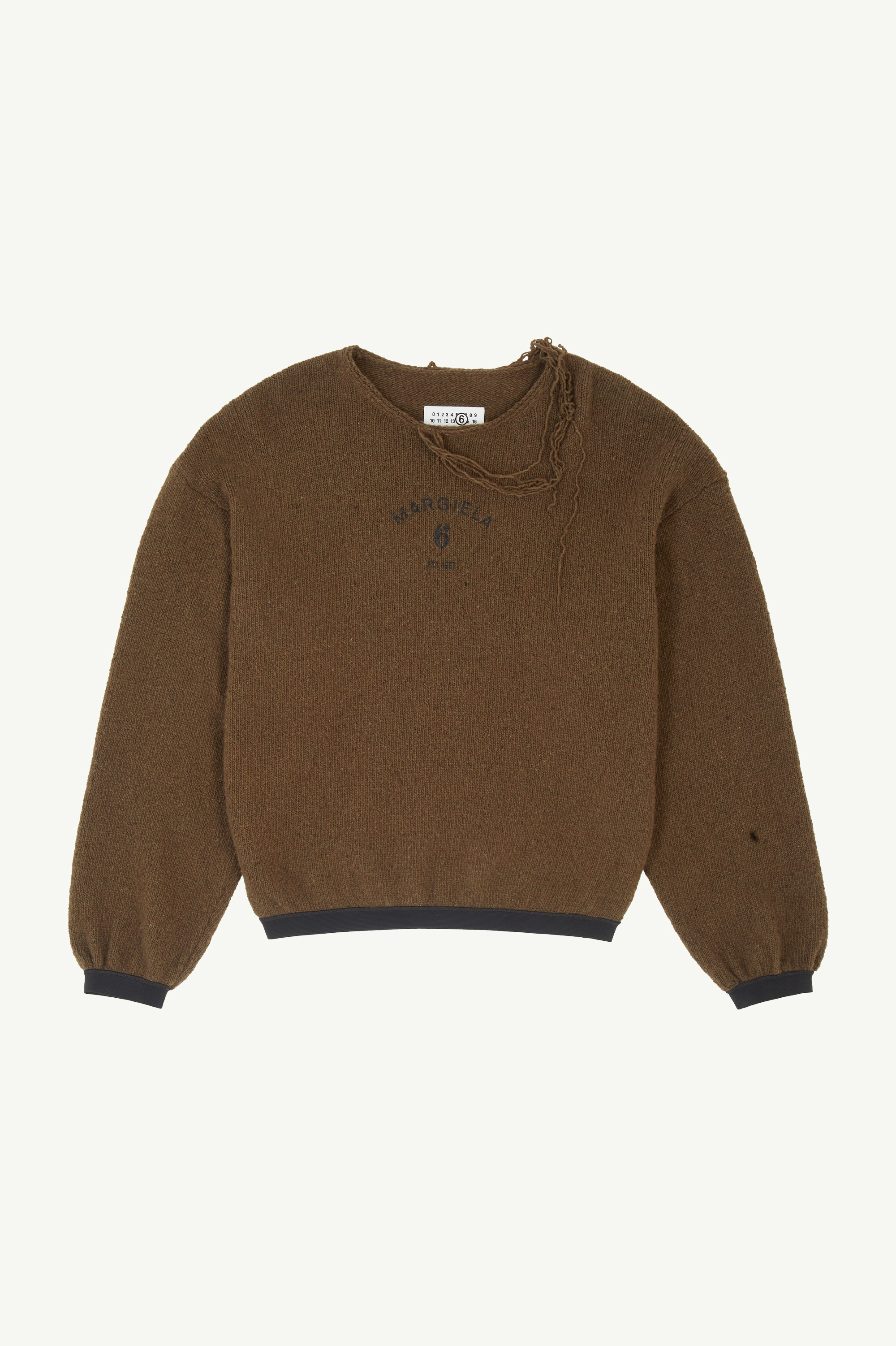 MM6 ニットセーター イエロー | Maison Margiela公式