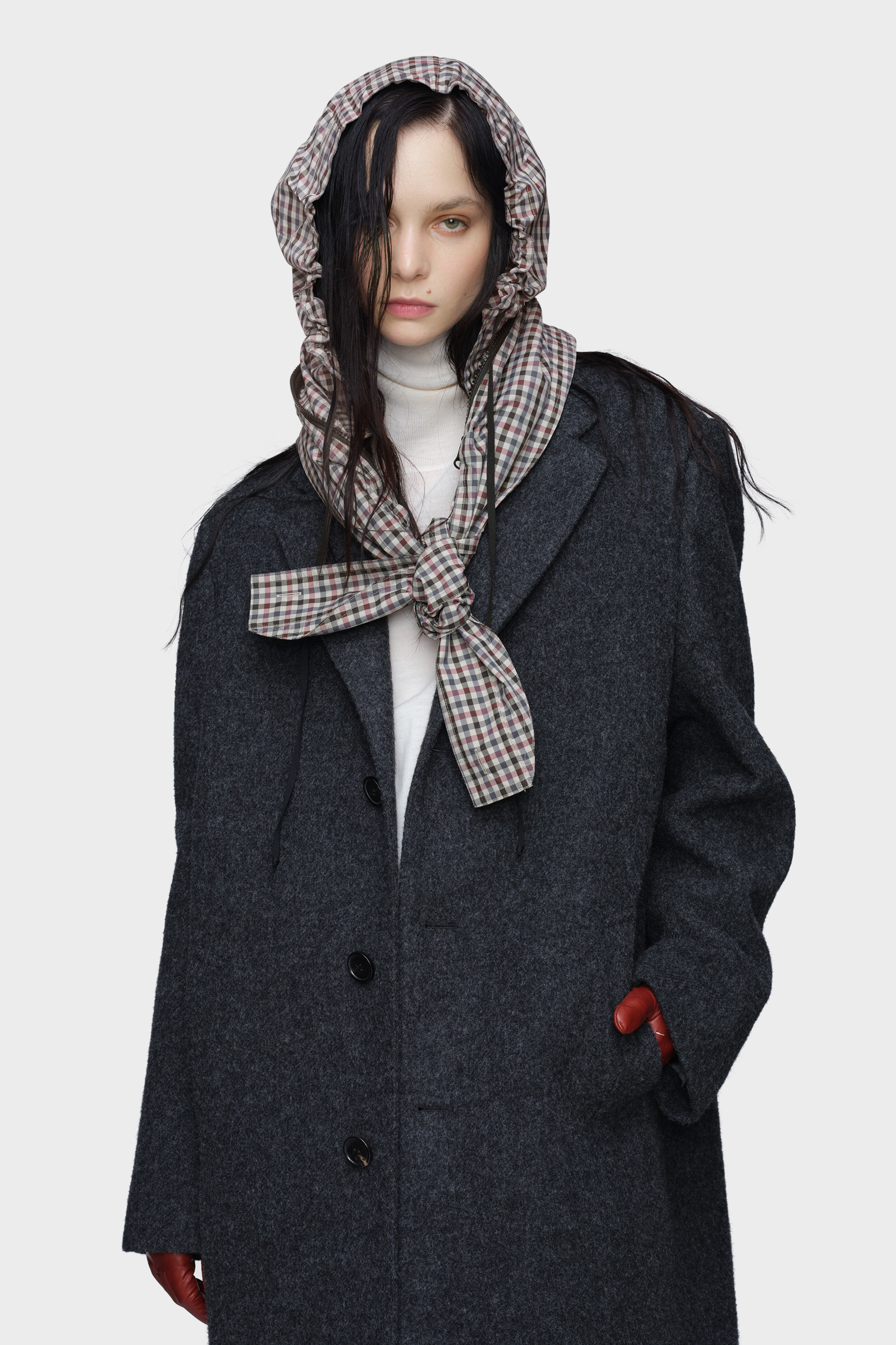 Women's Brown Headscarf | Maison Margiela