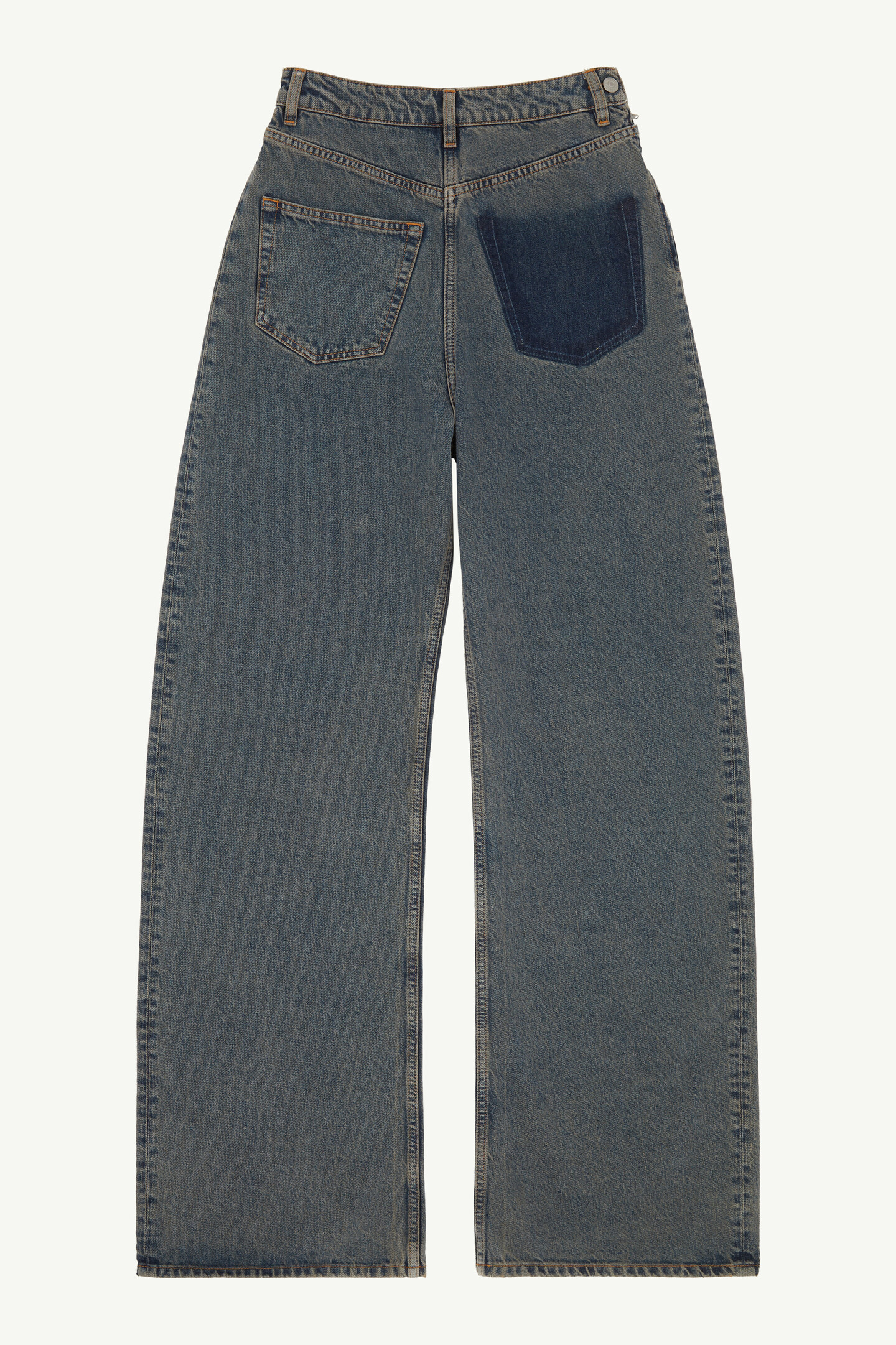 Gray Back-to-back jeans | MM6 Official
