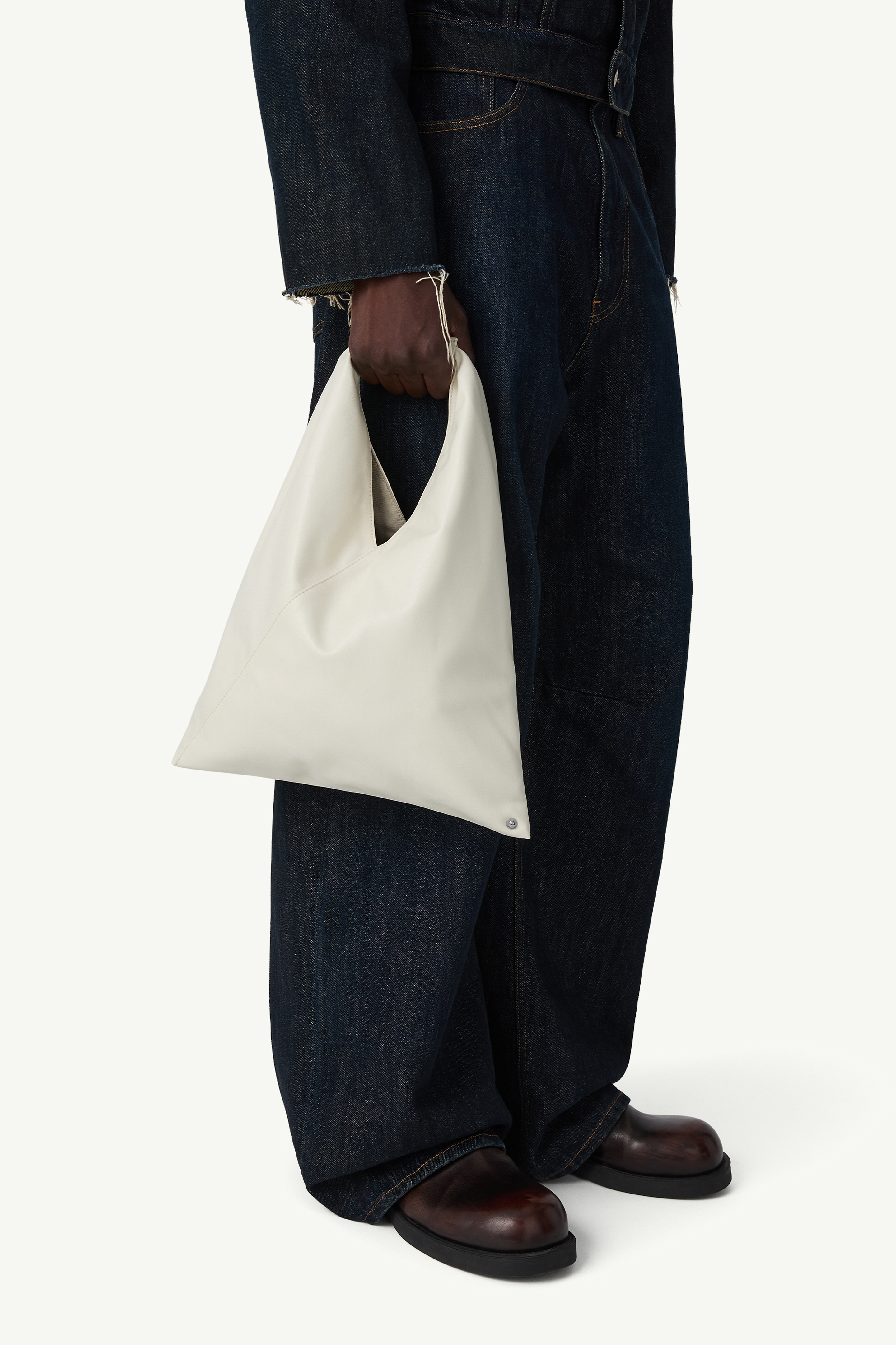 White Japanese Bag Classic Small | MM6 Official