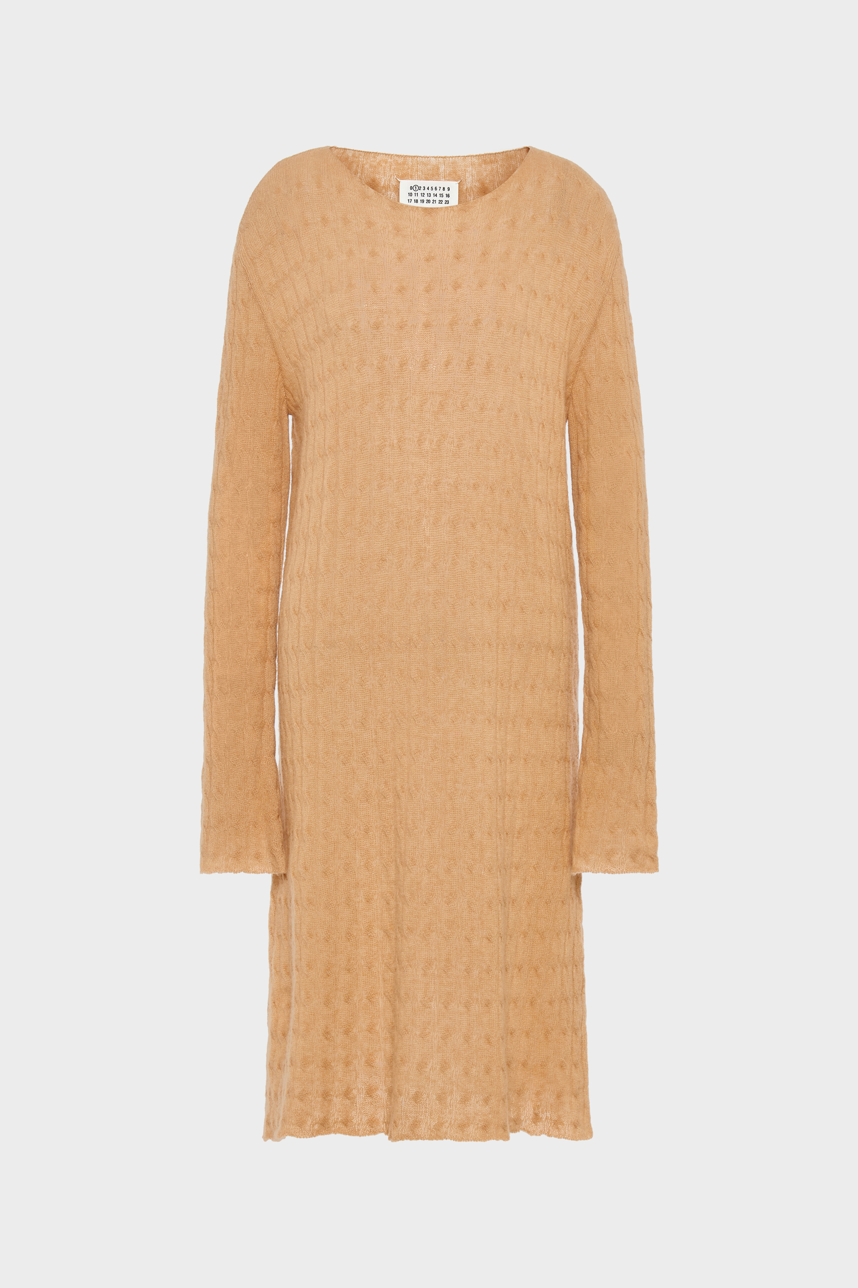 Maison Margiela ウール カシミヤ ニット ミディドレス