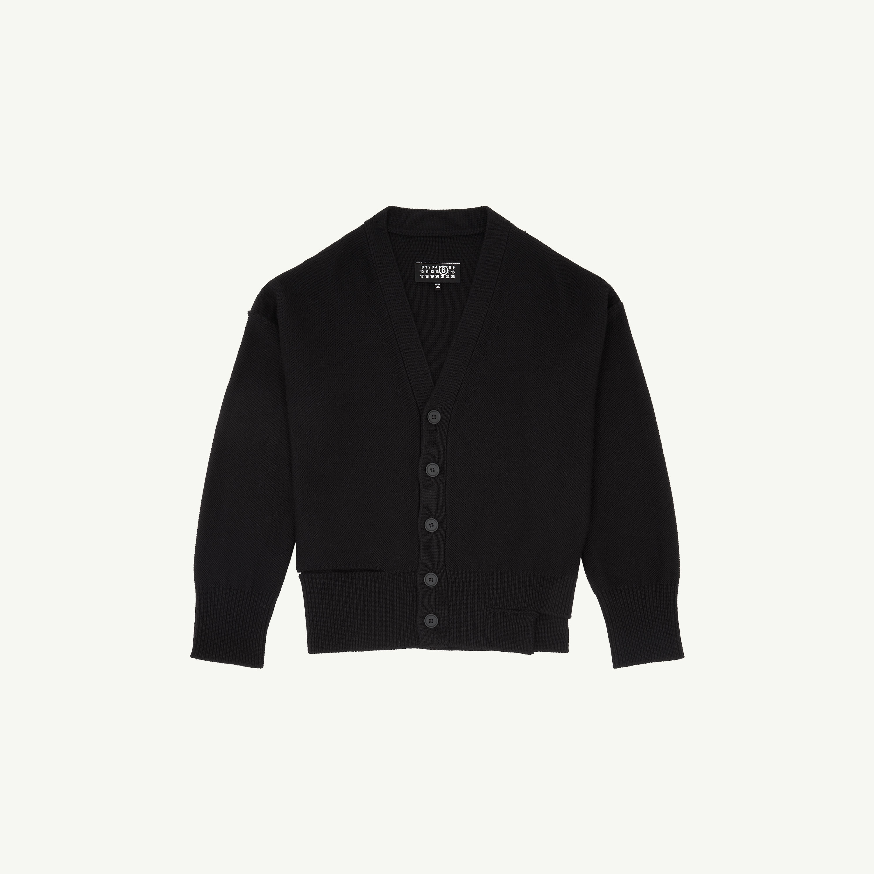 Women's V-Neck Knit Cardigan | MM6