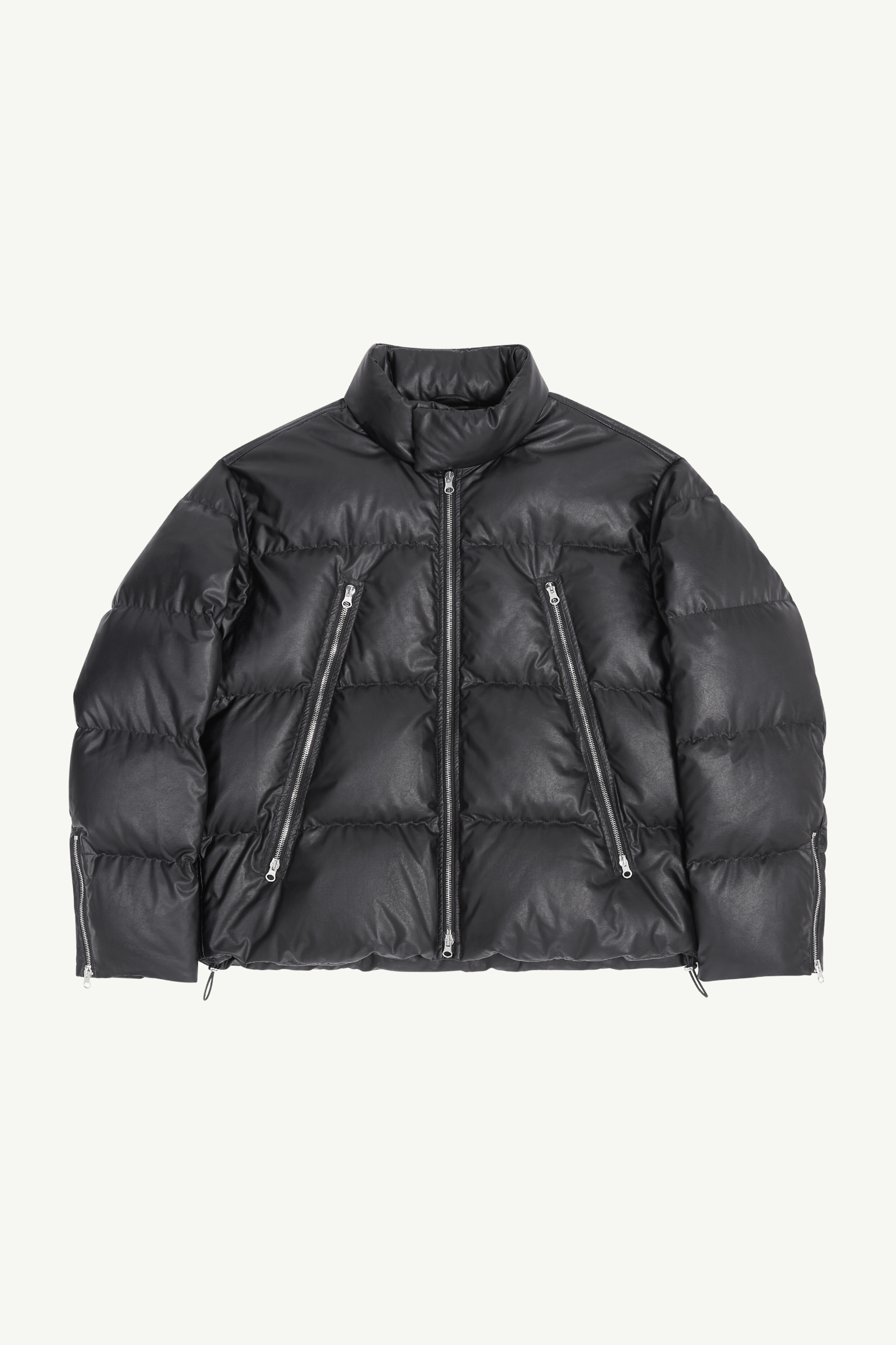 Men's Black Puffer Jacket | MM6 - Maison Margiela