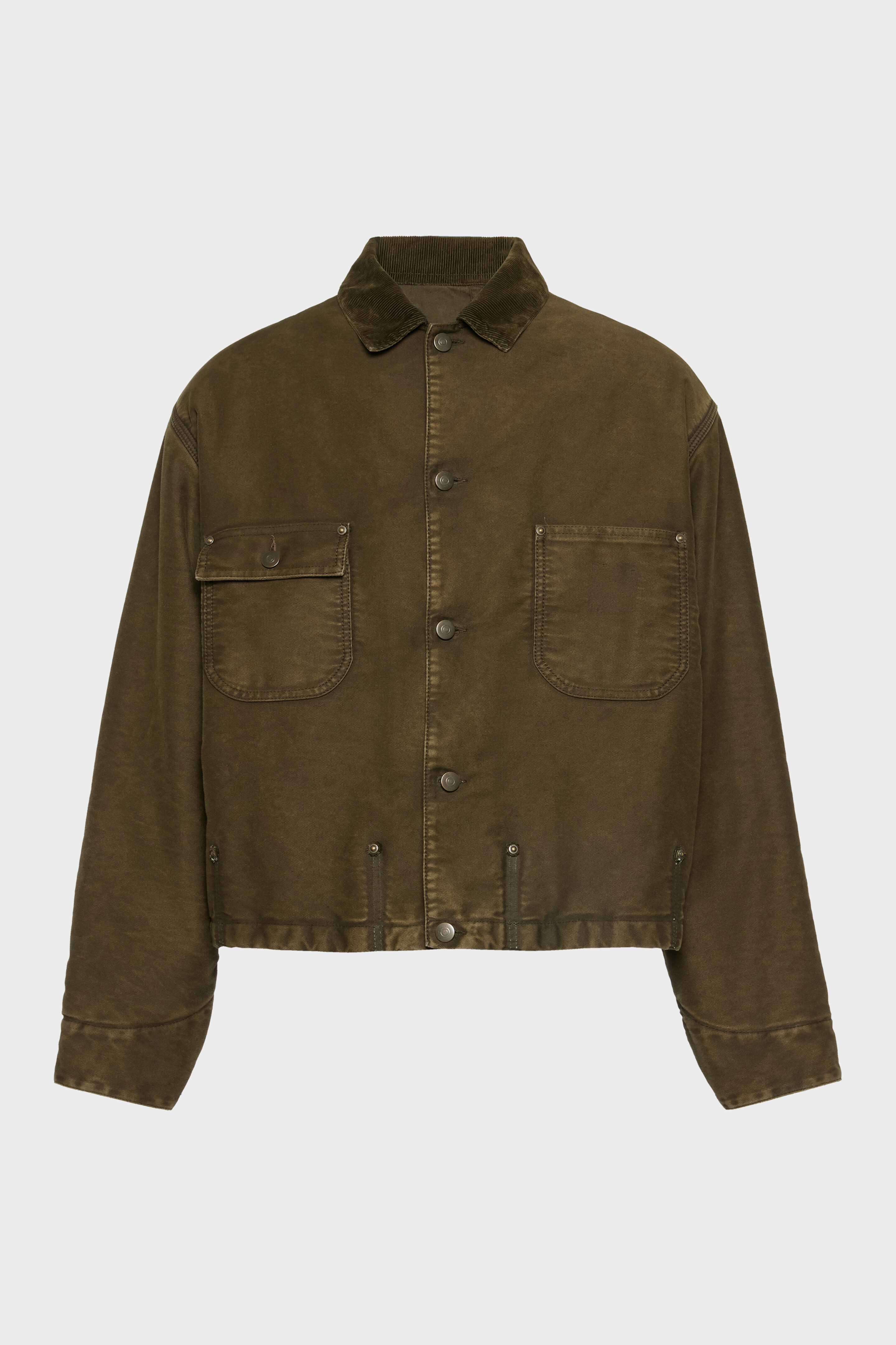 Men's Blue Cotton Sports Jacket | Maison Margiela