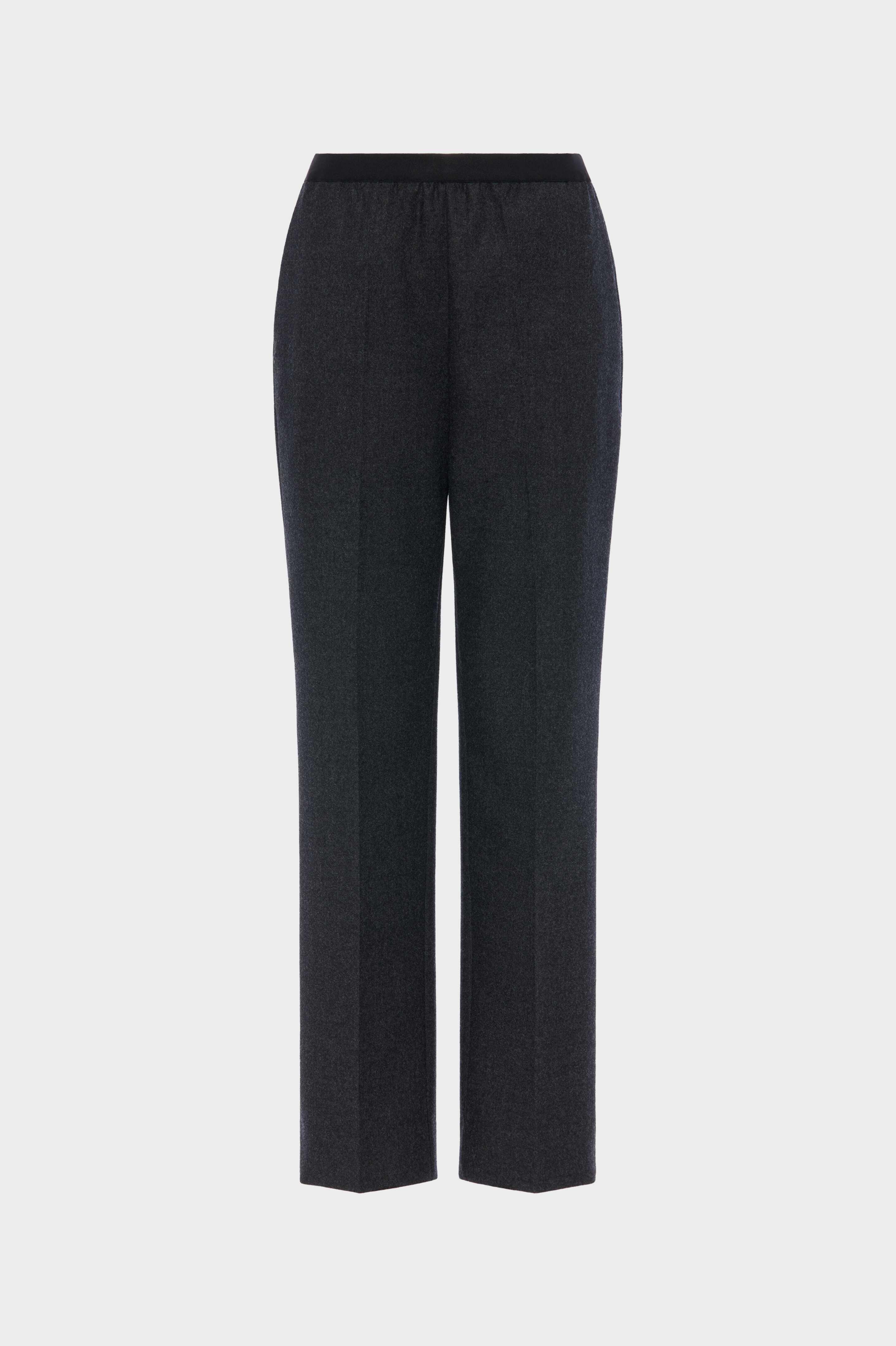 Wool straight-Leg trousers