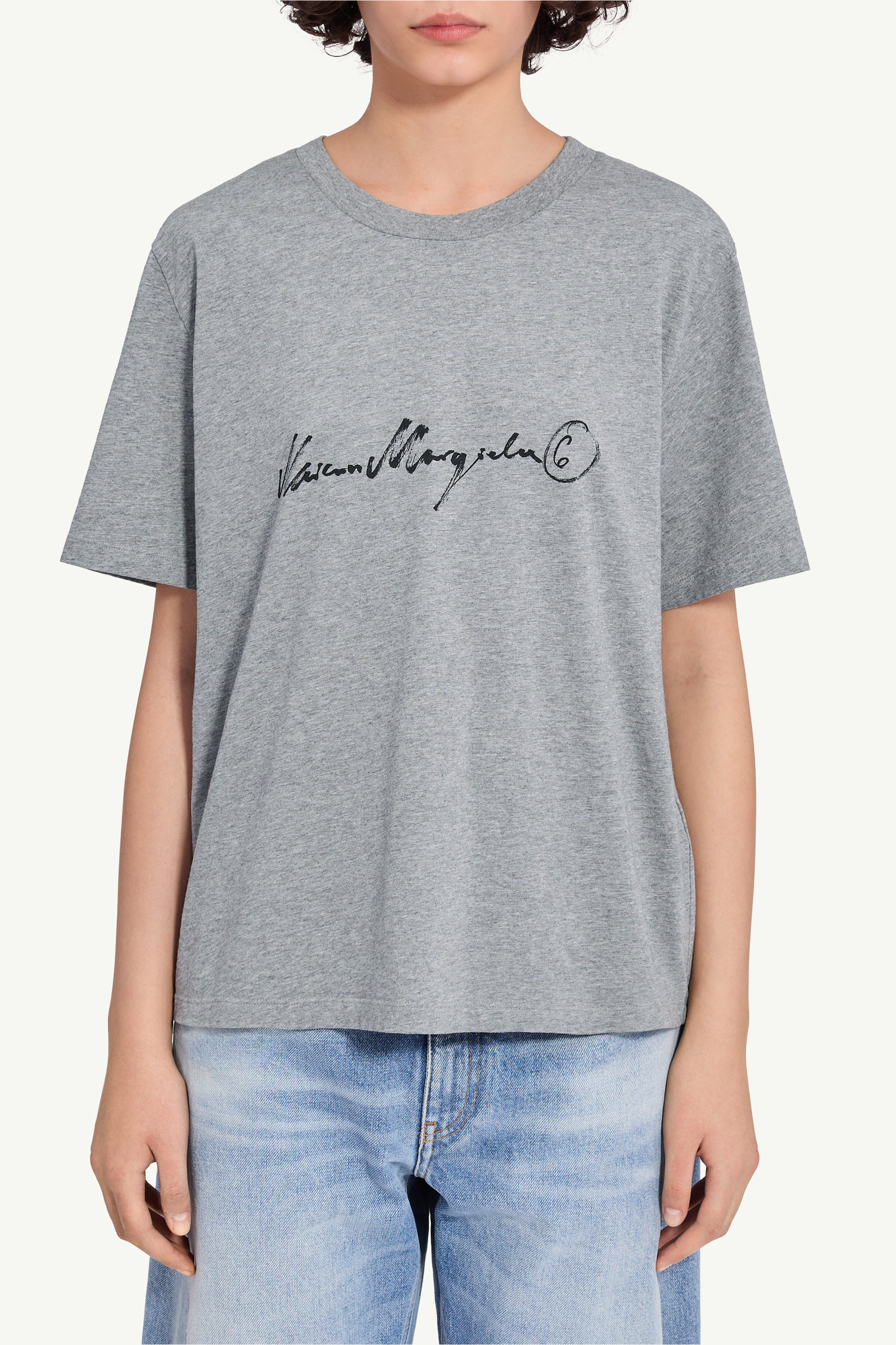 ハンドライティングロゴプリント コットン ジャージーTシャツ