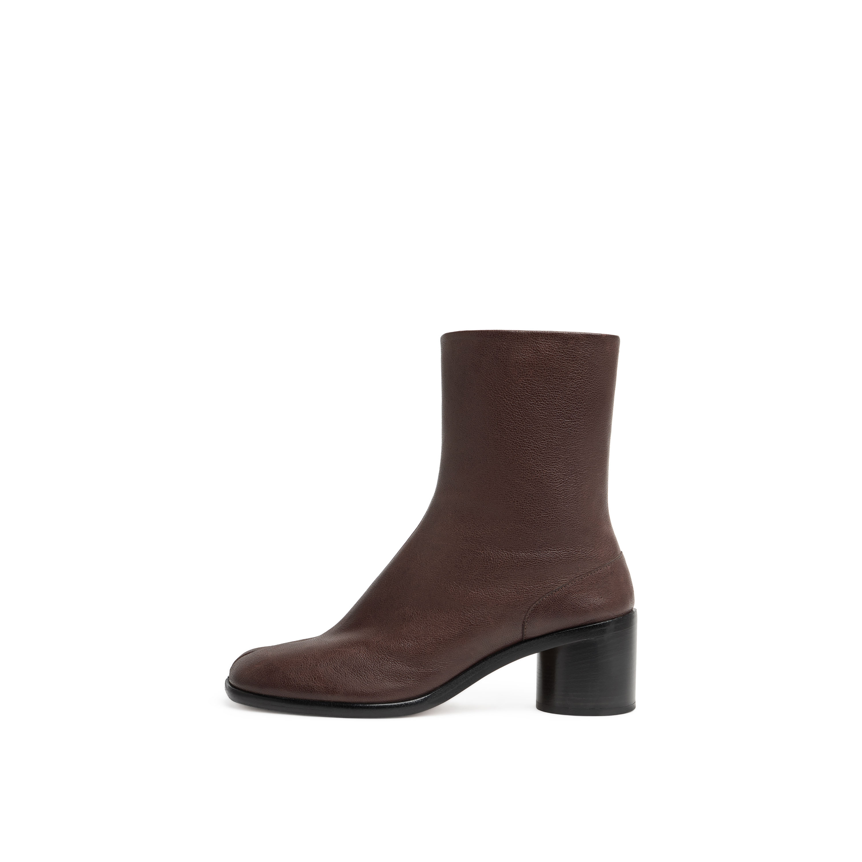 Men's Camel Tabi Ankle Boots | Maison Margiela