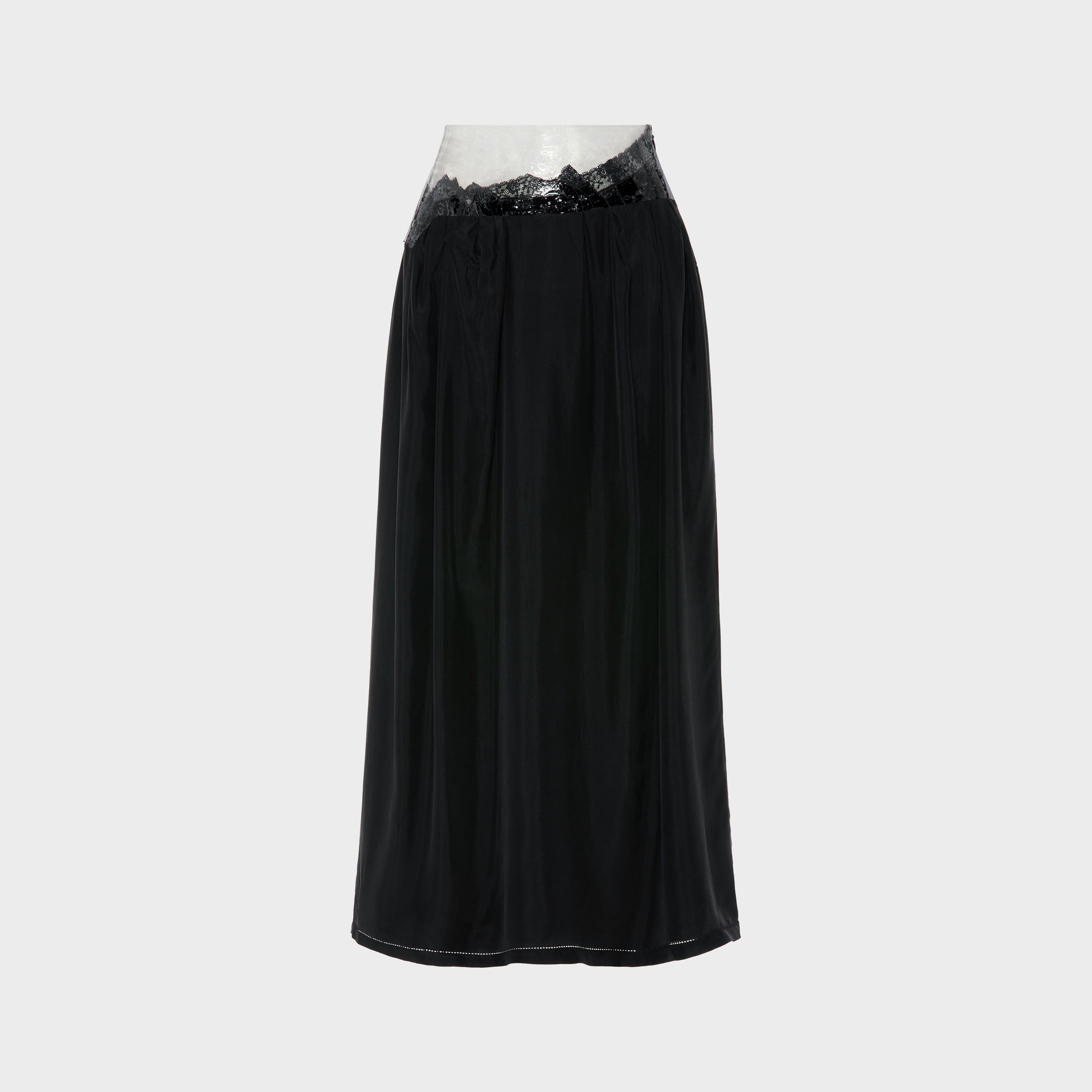 Taped Midi Skirt