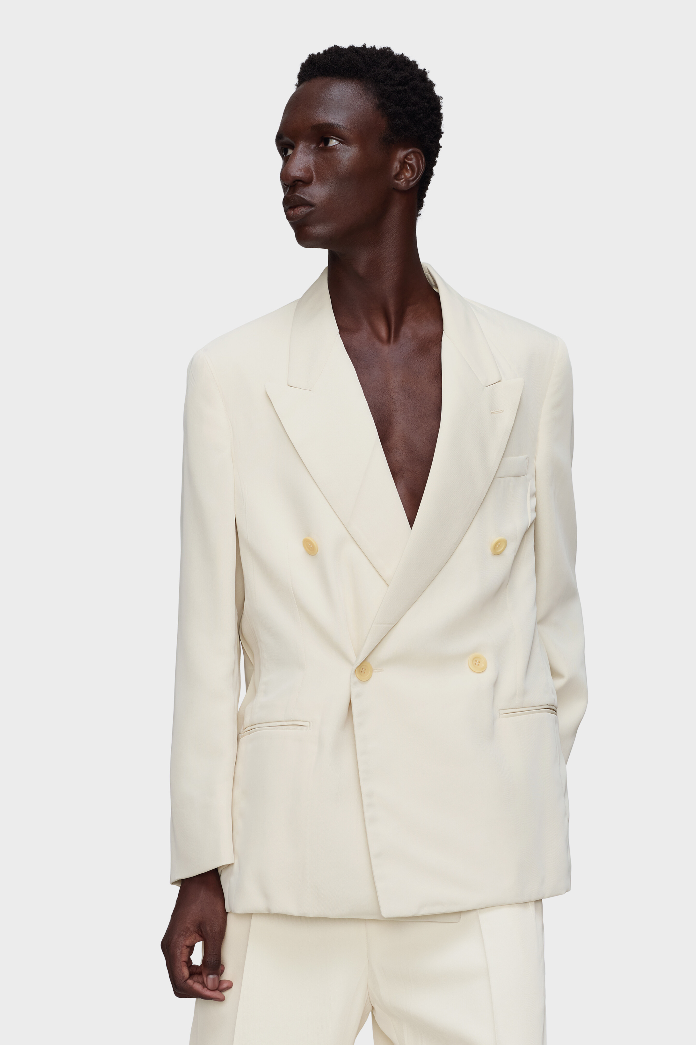 Double-breasted blazer