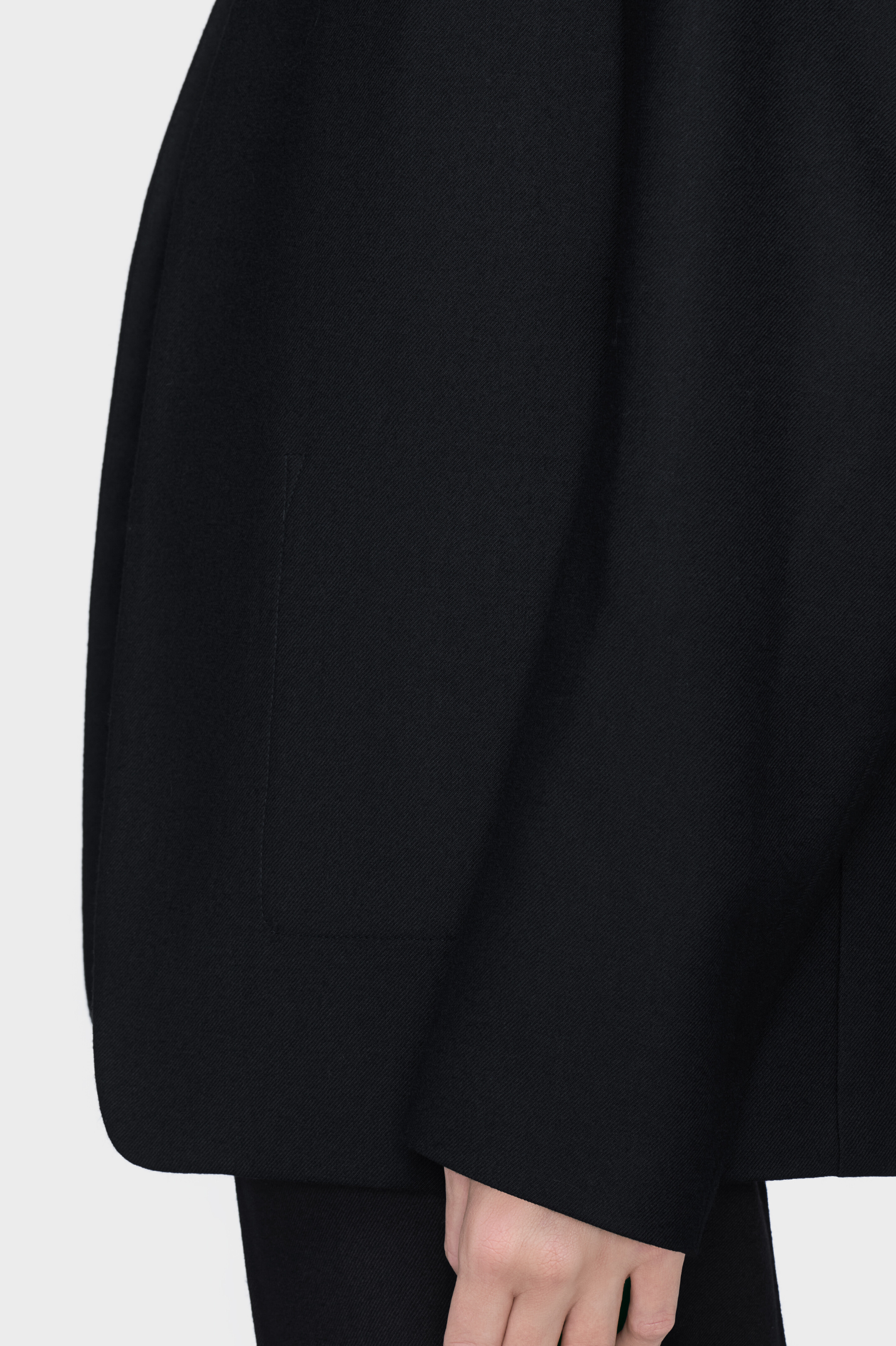 Black Minimal jacket | Maison Margiela Official