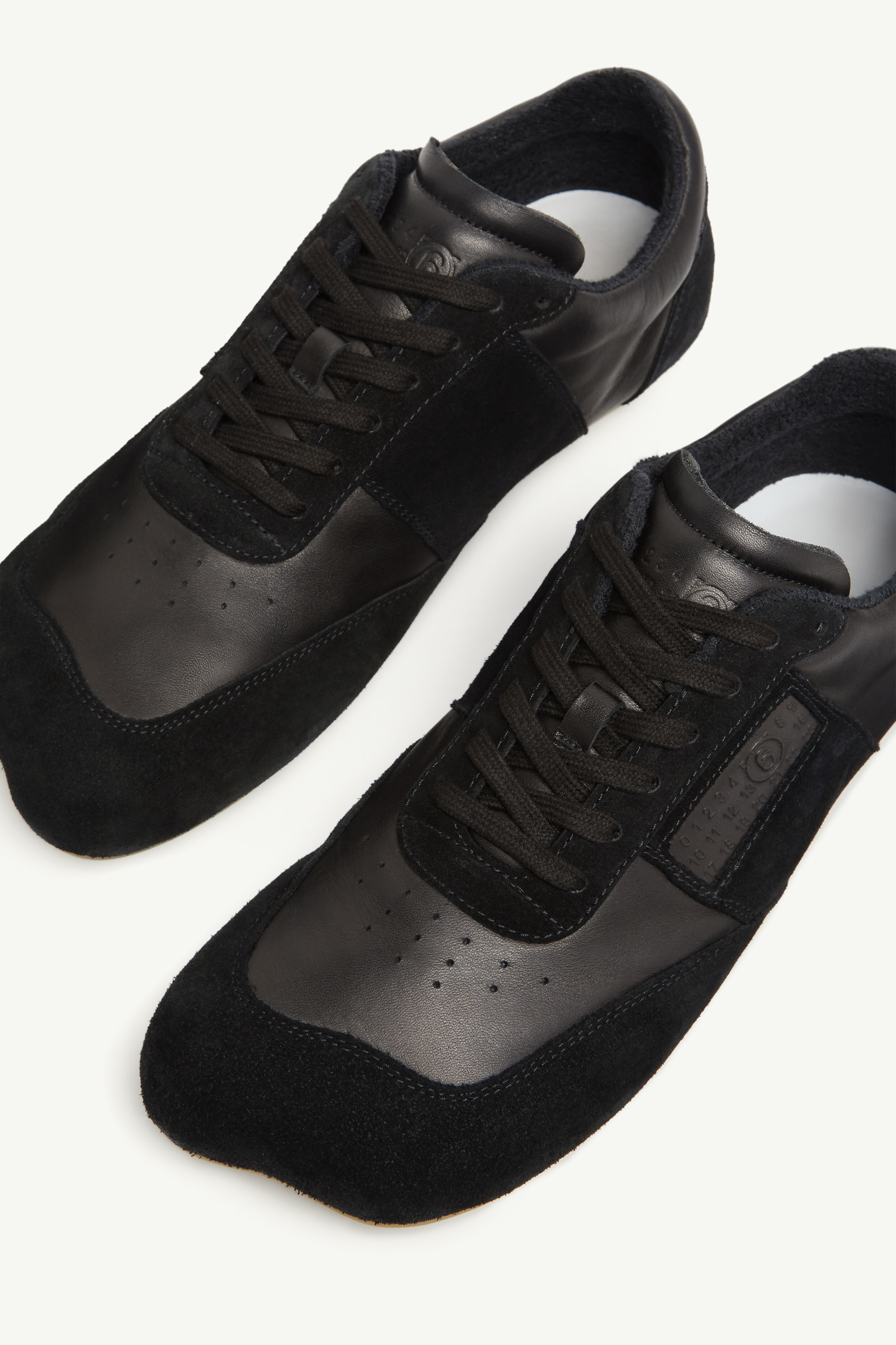 Men's Calf Leather Slim Sneakers | MM6