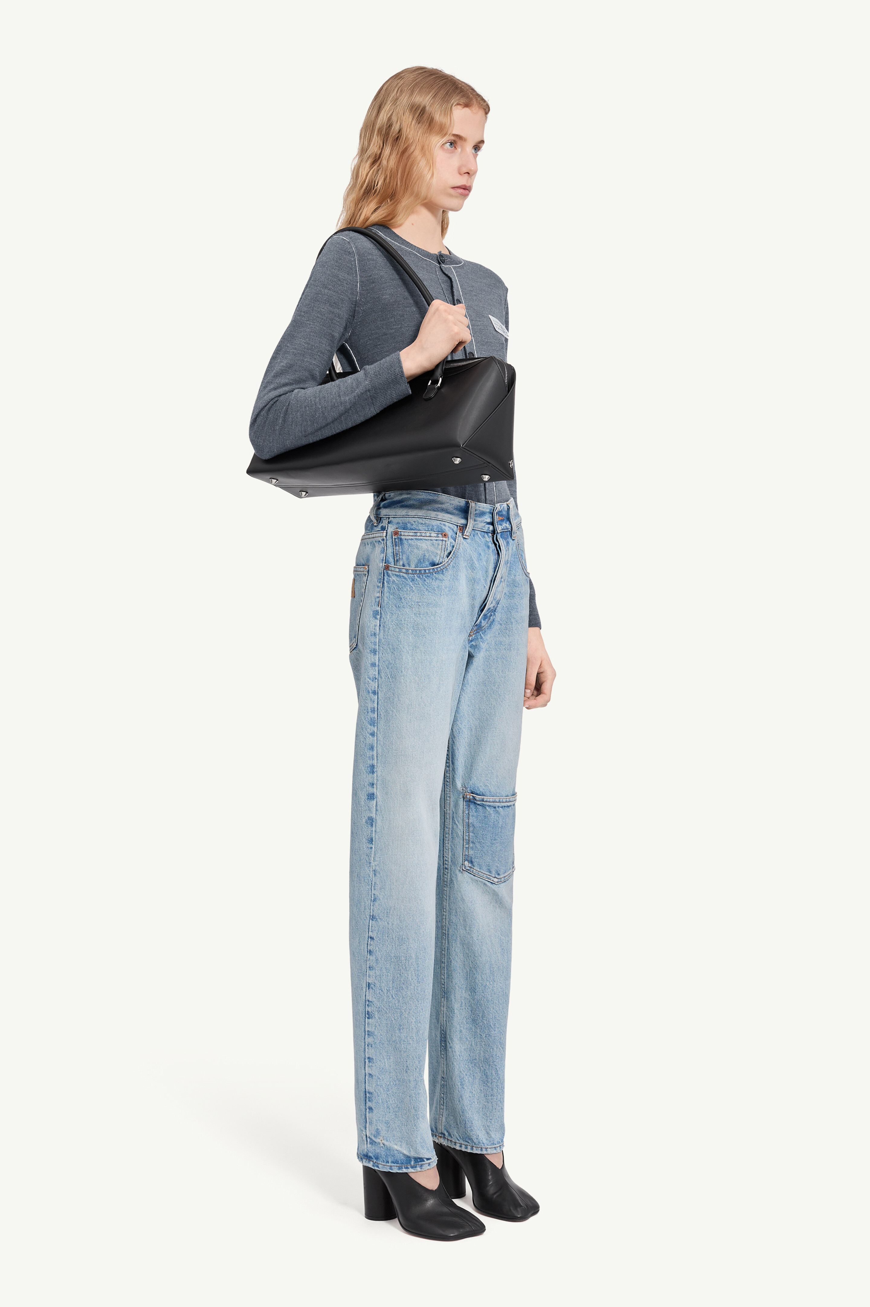 MM6 ストレートレッグジーンズ MM6 ストレートレッグジーンズ ブルー | Maison Margiela公式