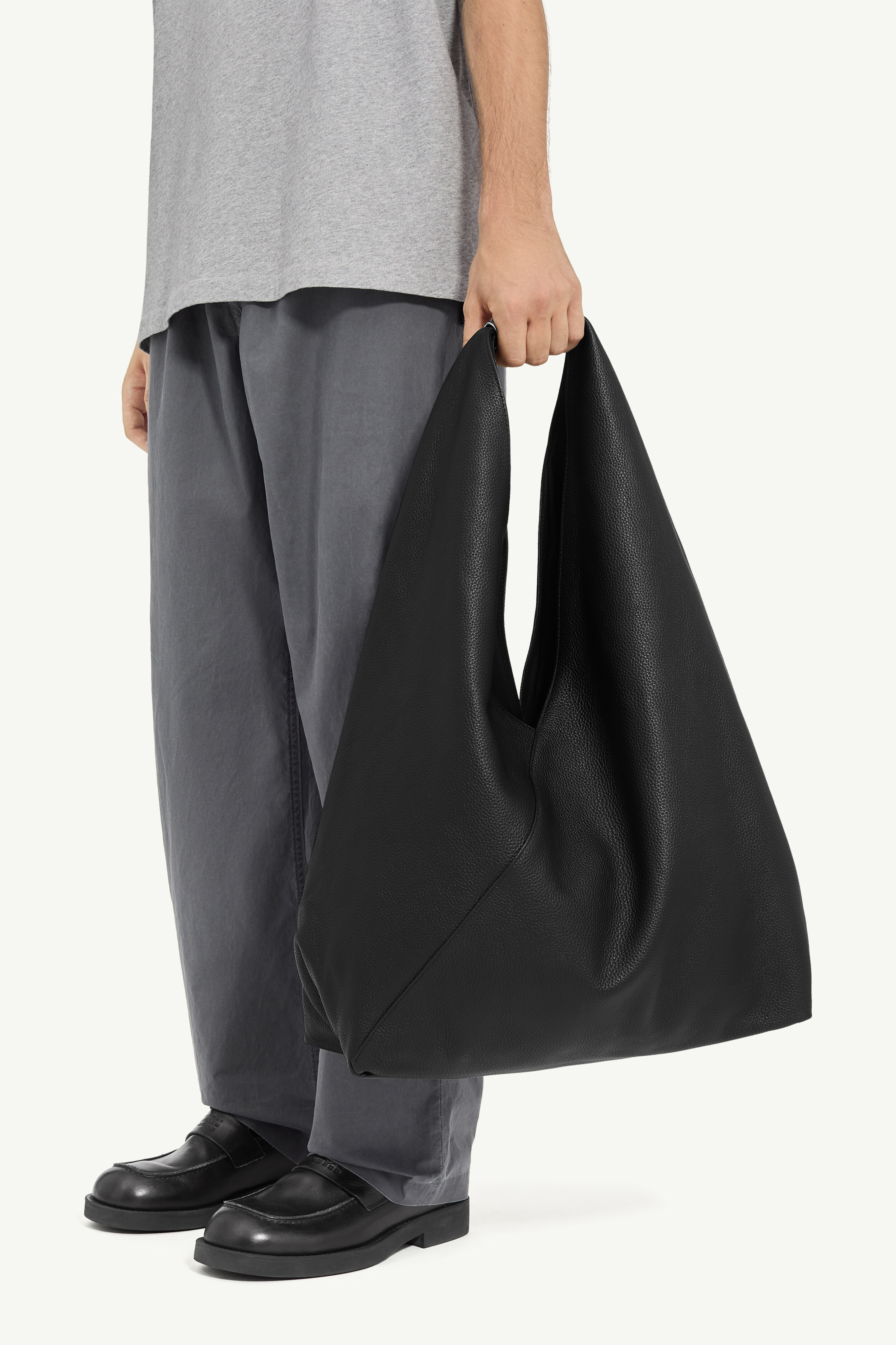 Black Japanese Bag Jewel Handle Large | MM6 Official