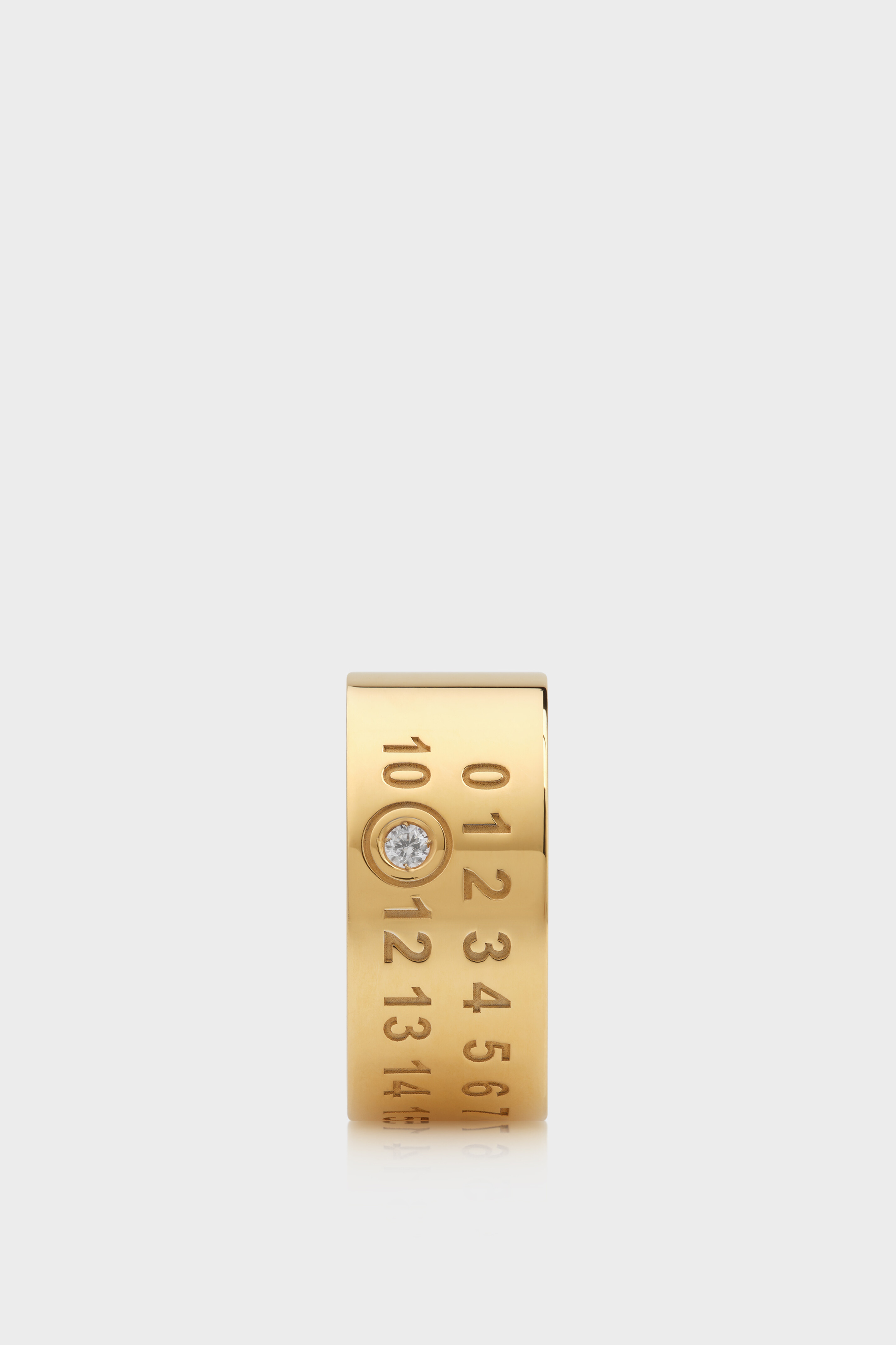Numeric diamond ring