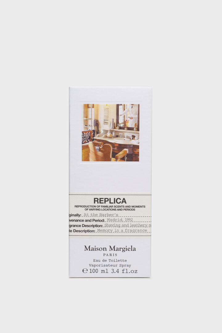 Silver Replica at the Barber's eau de toilette | Maison Margiela