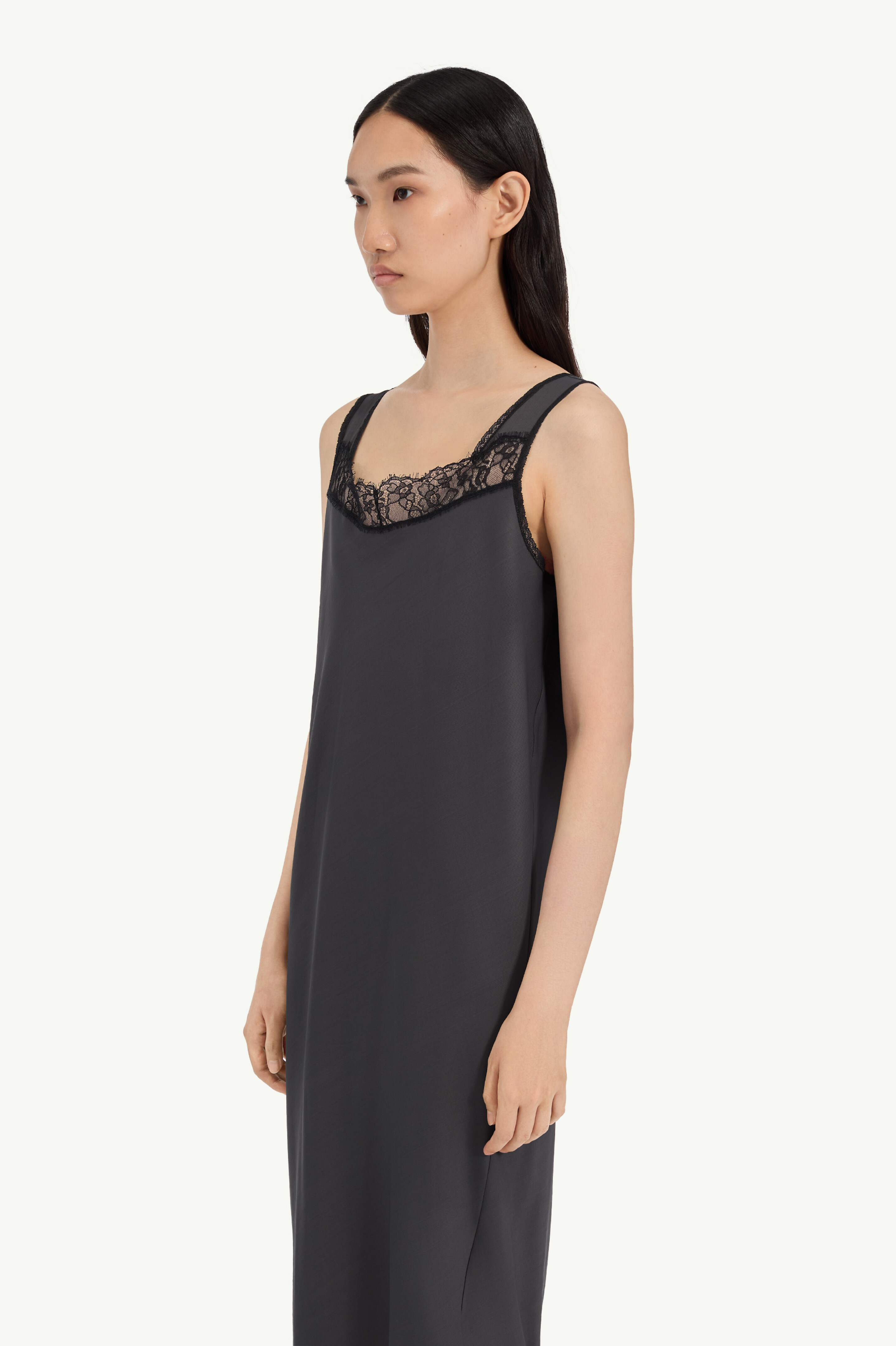Mirrored lace slip dress Mirrored lace slip dress