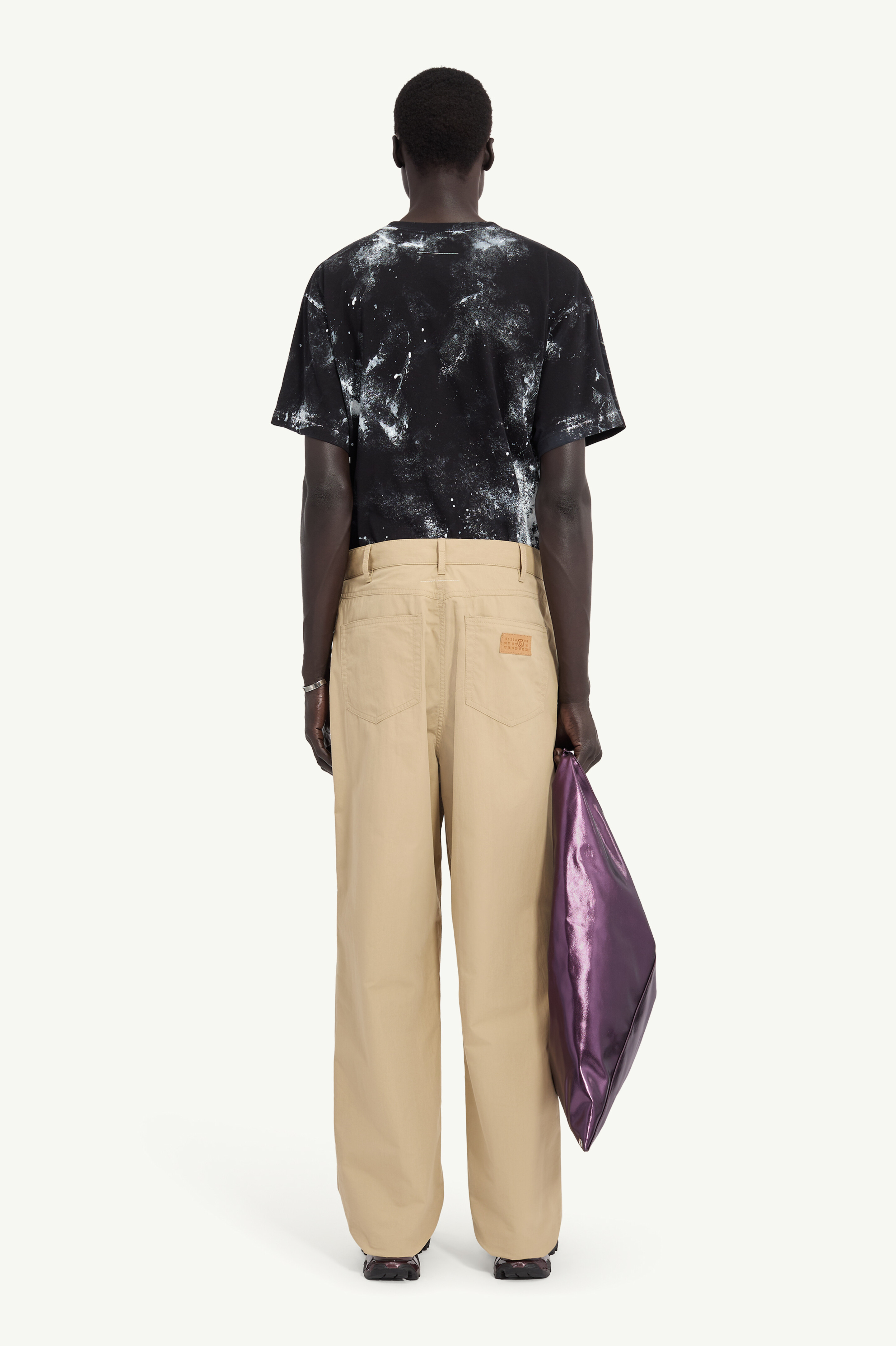 Cotton trench trousers
