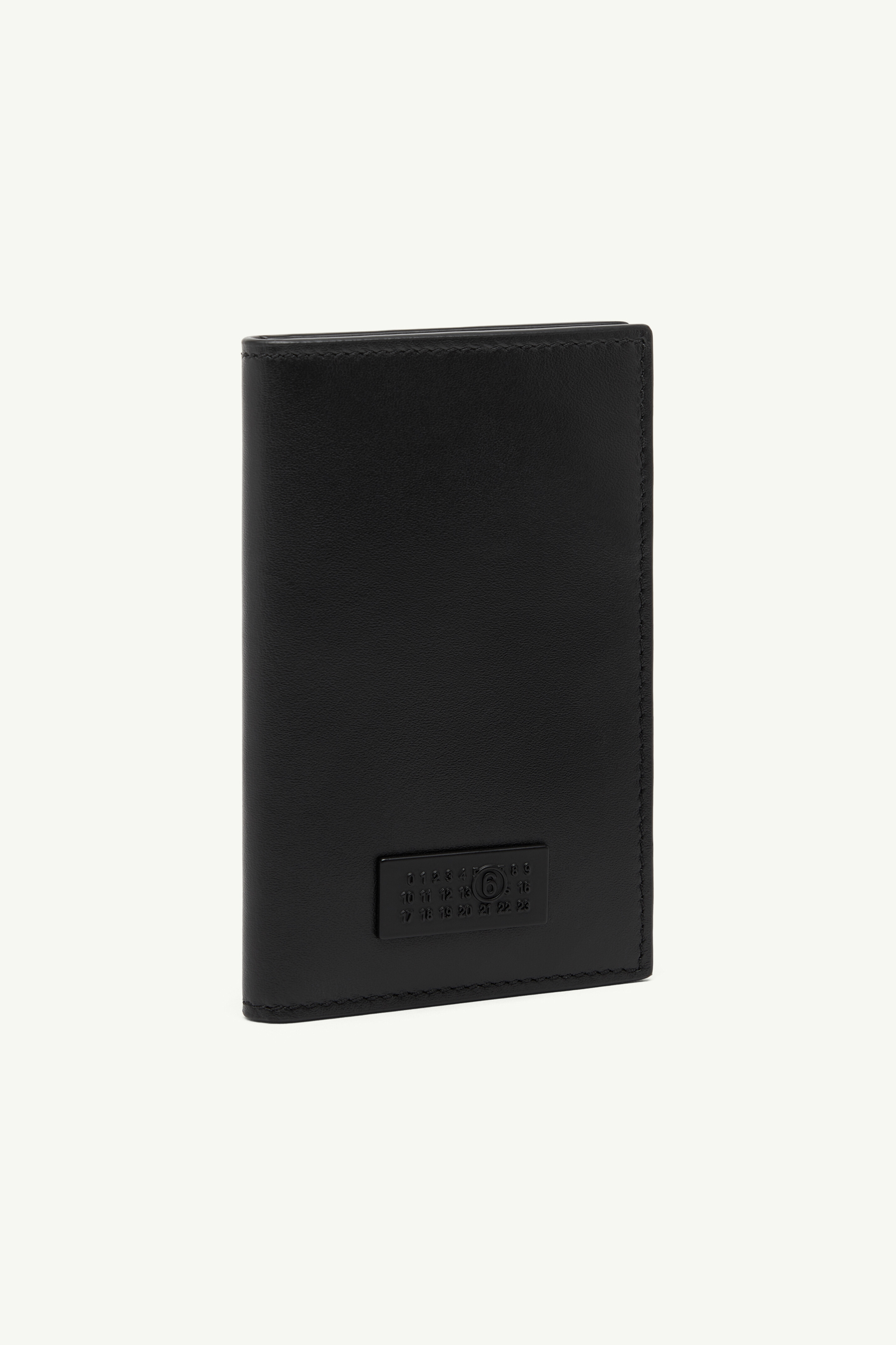 Men's Calf Leather Numeric Leather Wallet | MM6