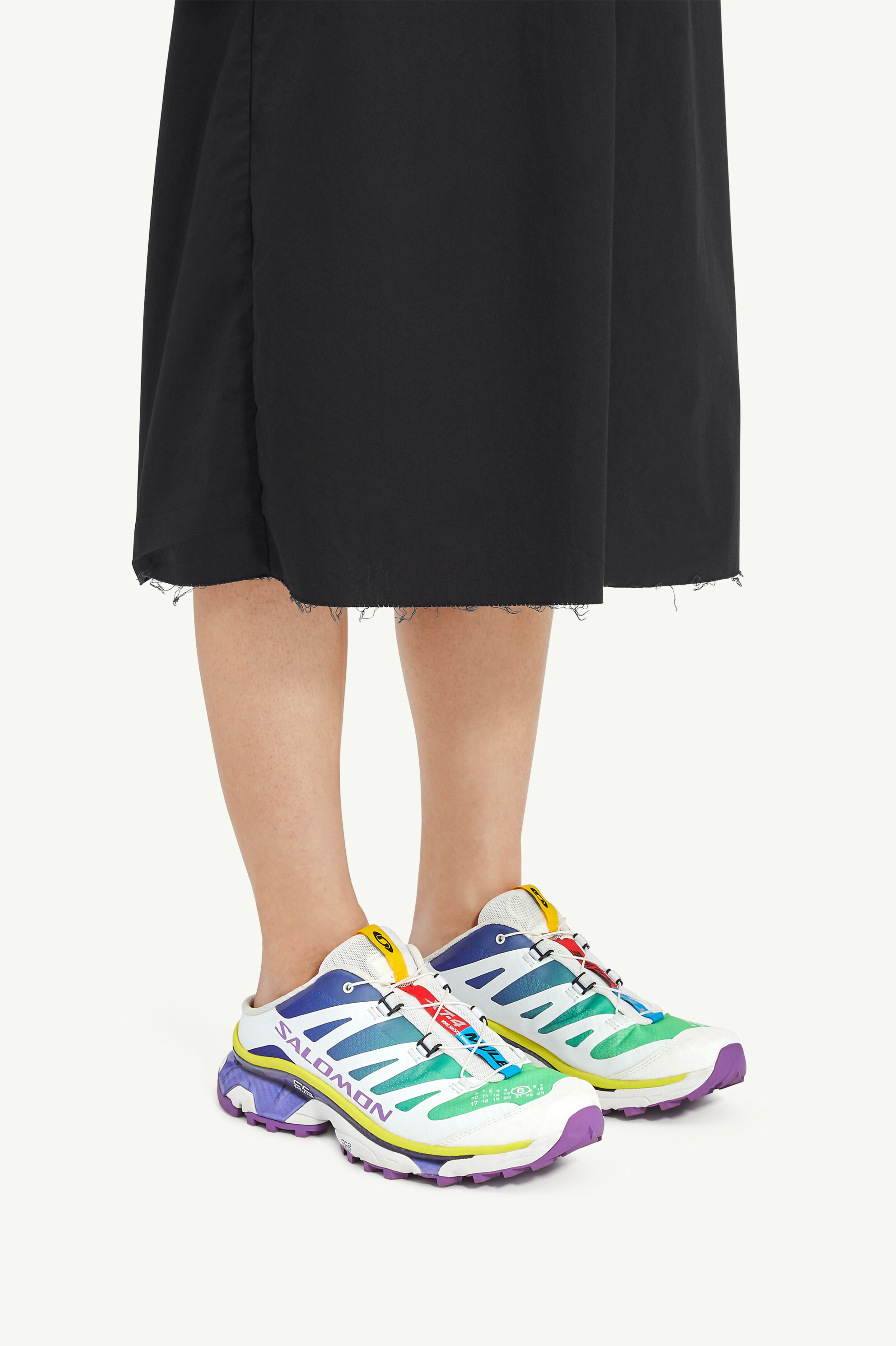 White Women's White Xt-4 Mules - MM6 x Salomon | MM6