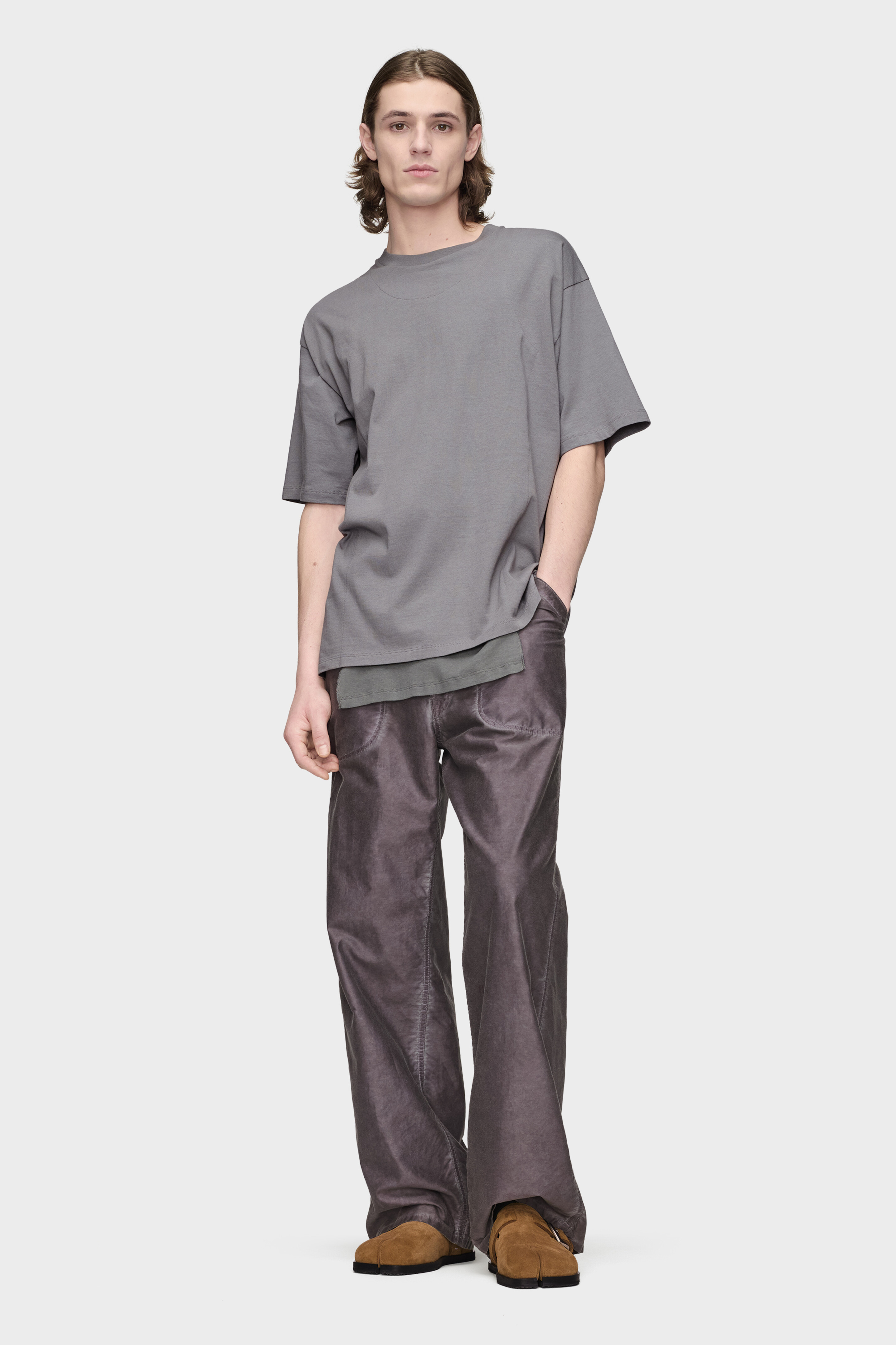ダブル レイヤード Tシャツ グレー | Maison Margiela公式
