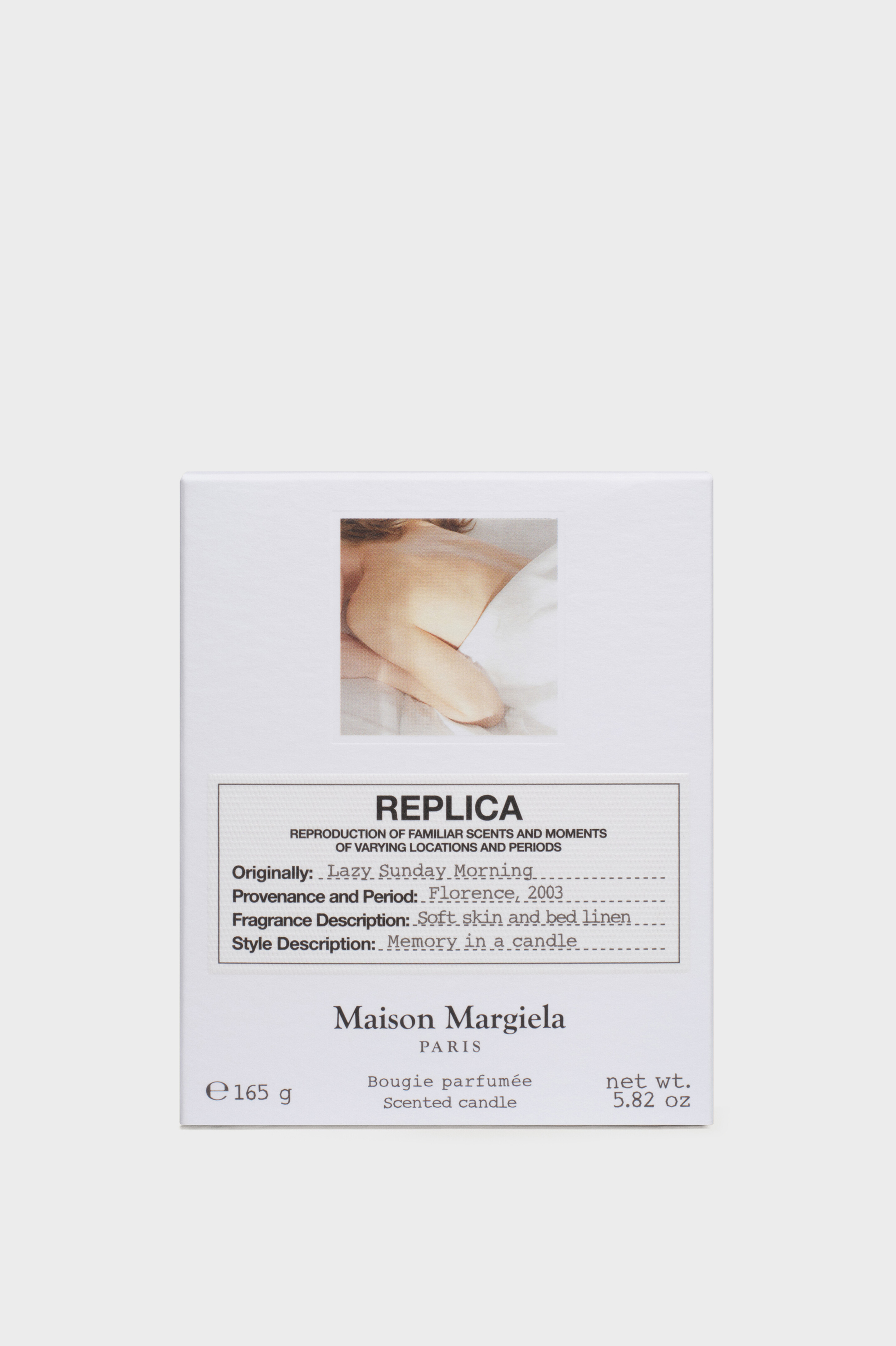 Replica Lazy Sunday Morning - Linen Candle | Maison Margiela