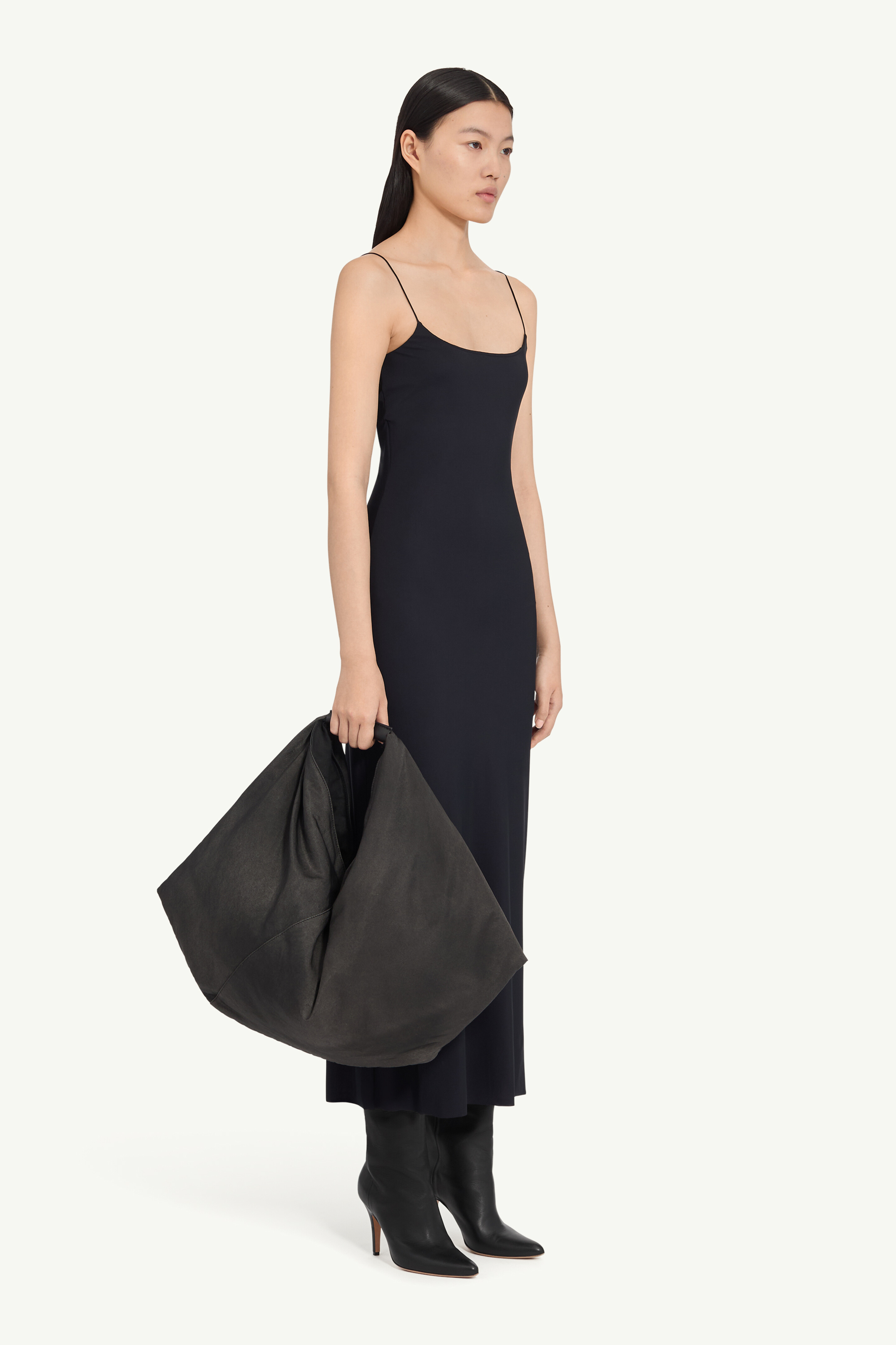 Black Slip dress | MM6 Official