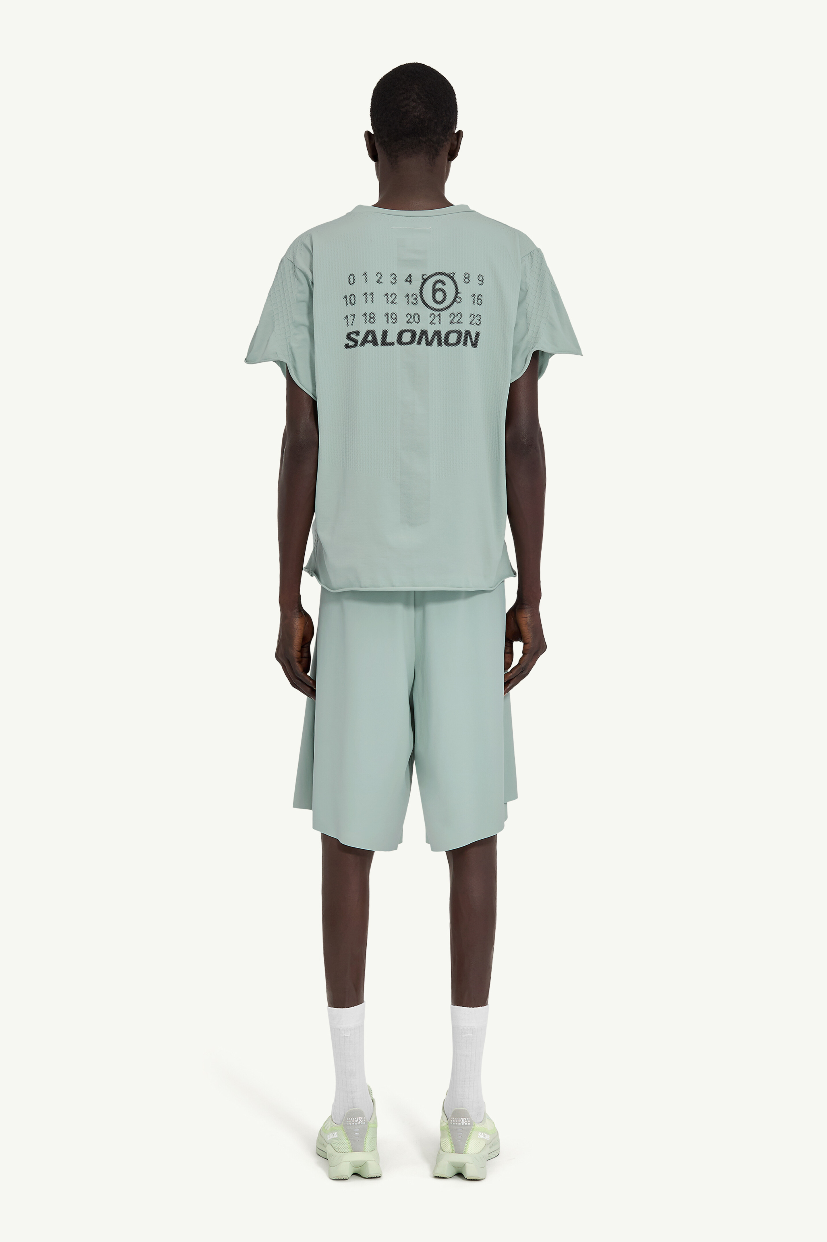 Light Blue Seamless Crewneck T-Shirt | Maison Margiela