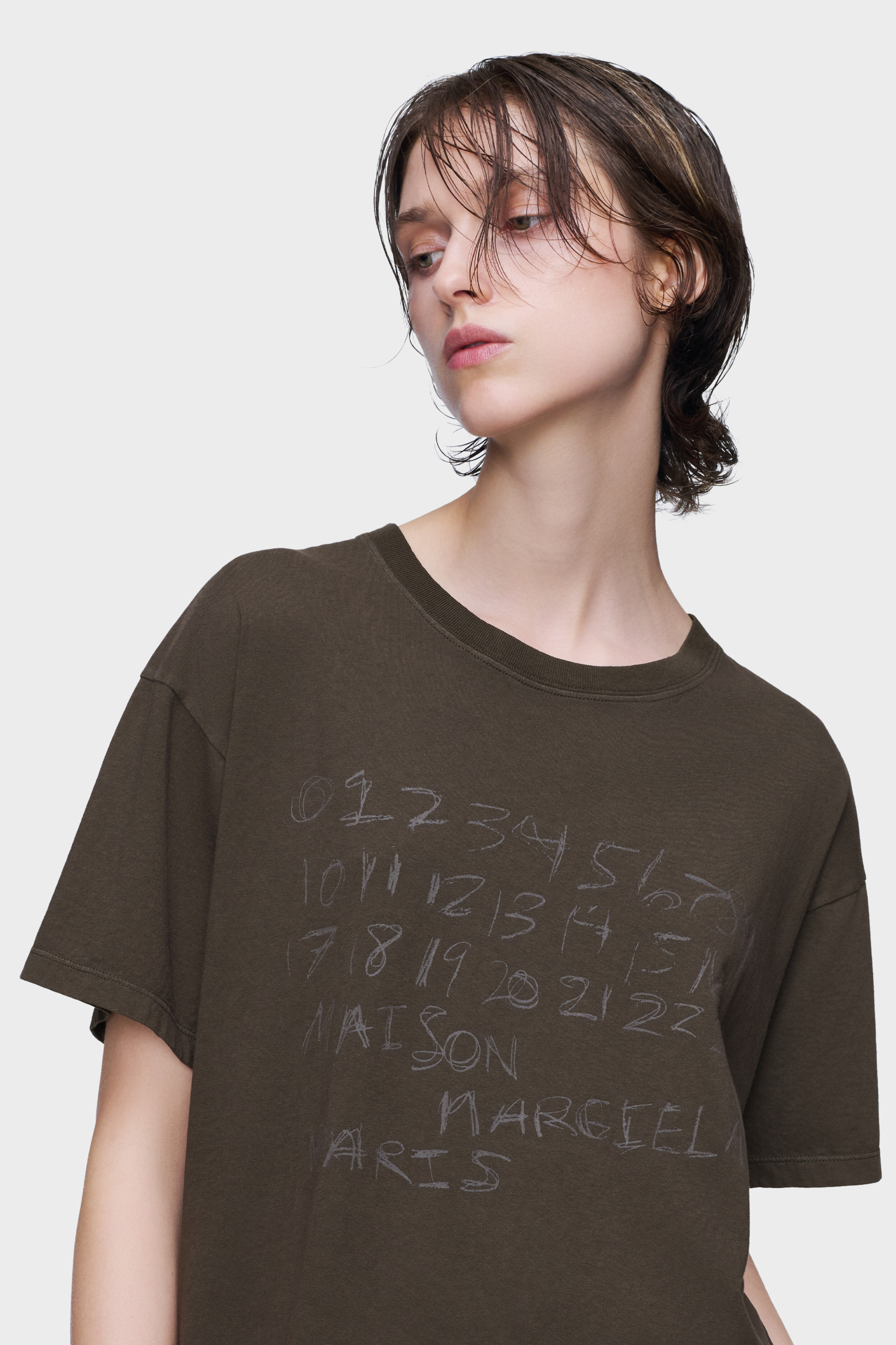 ナンバリング コットンTシャツ