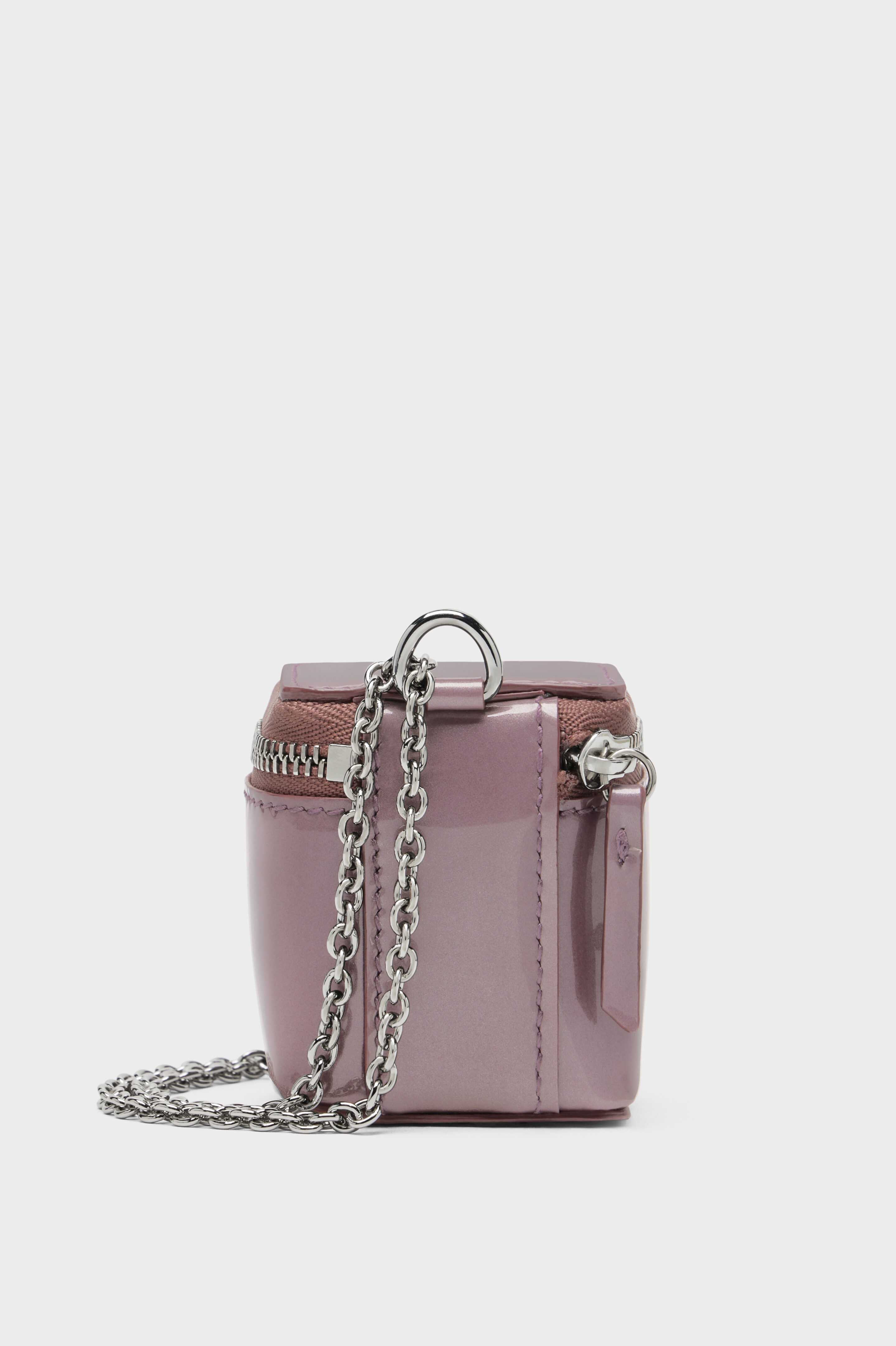 MINI CUBE BAG SIZE WITH LONG CHAIN STRA