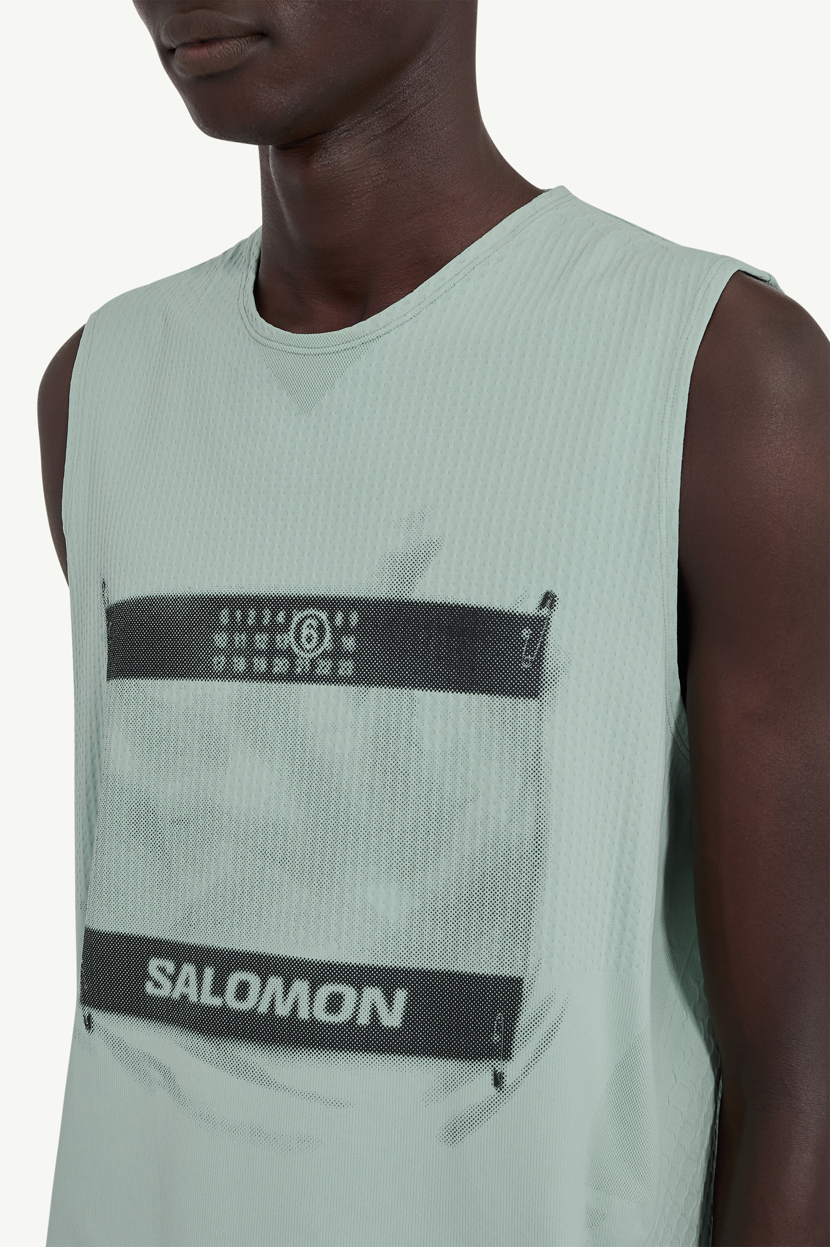 Brown MM6 x Salomon Crewneck top | MM6 Official
