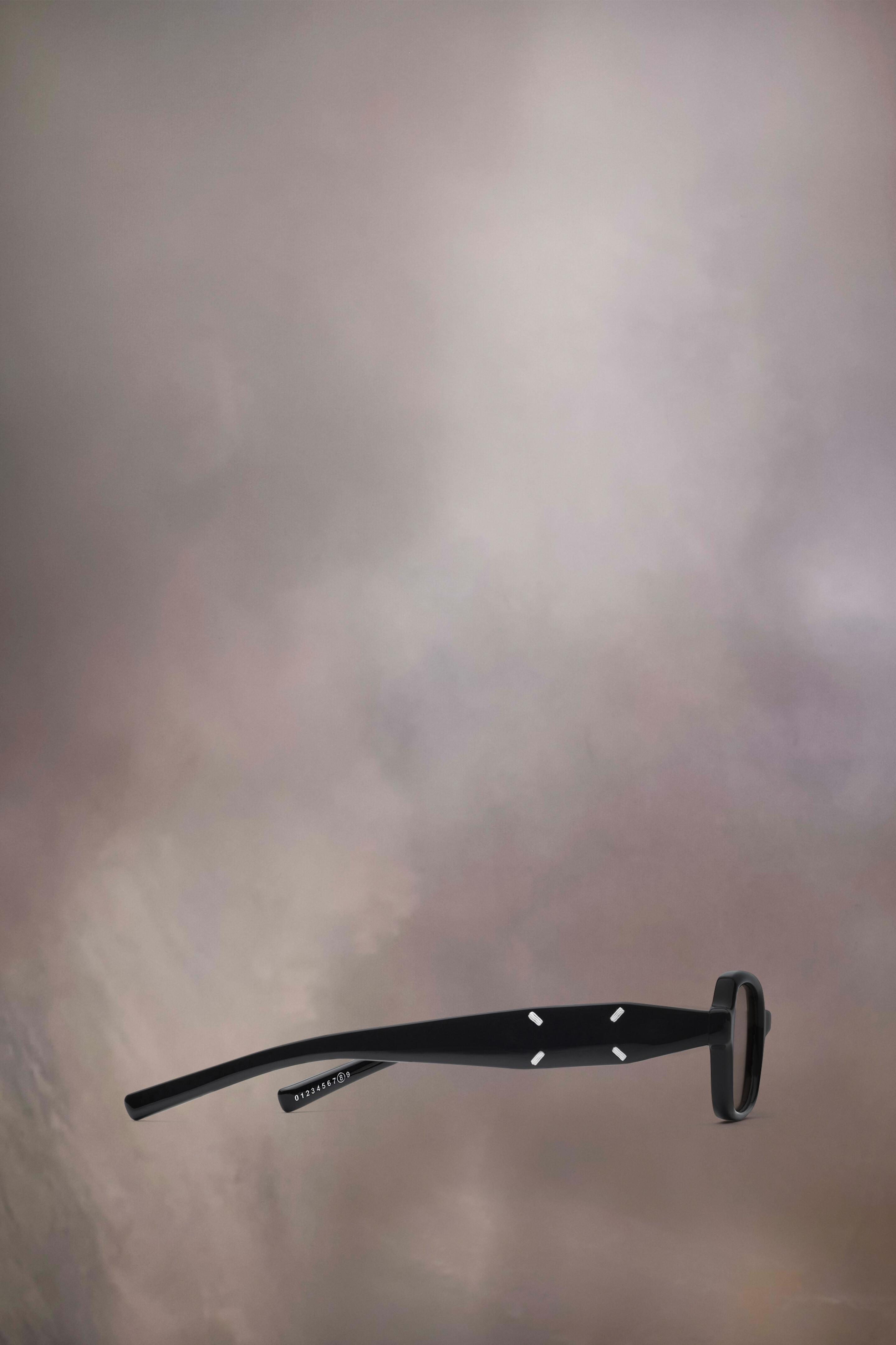 最終値下げ‼️Gentle Monster Maison Margiela MM1 Black Rectangular Glasses x Gentle Monster​ | Maison Margiela