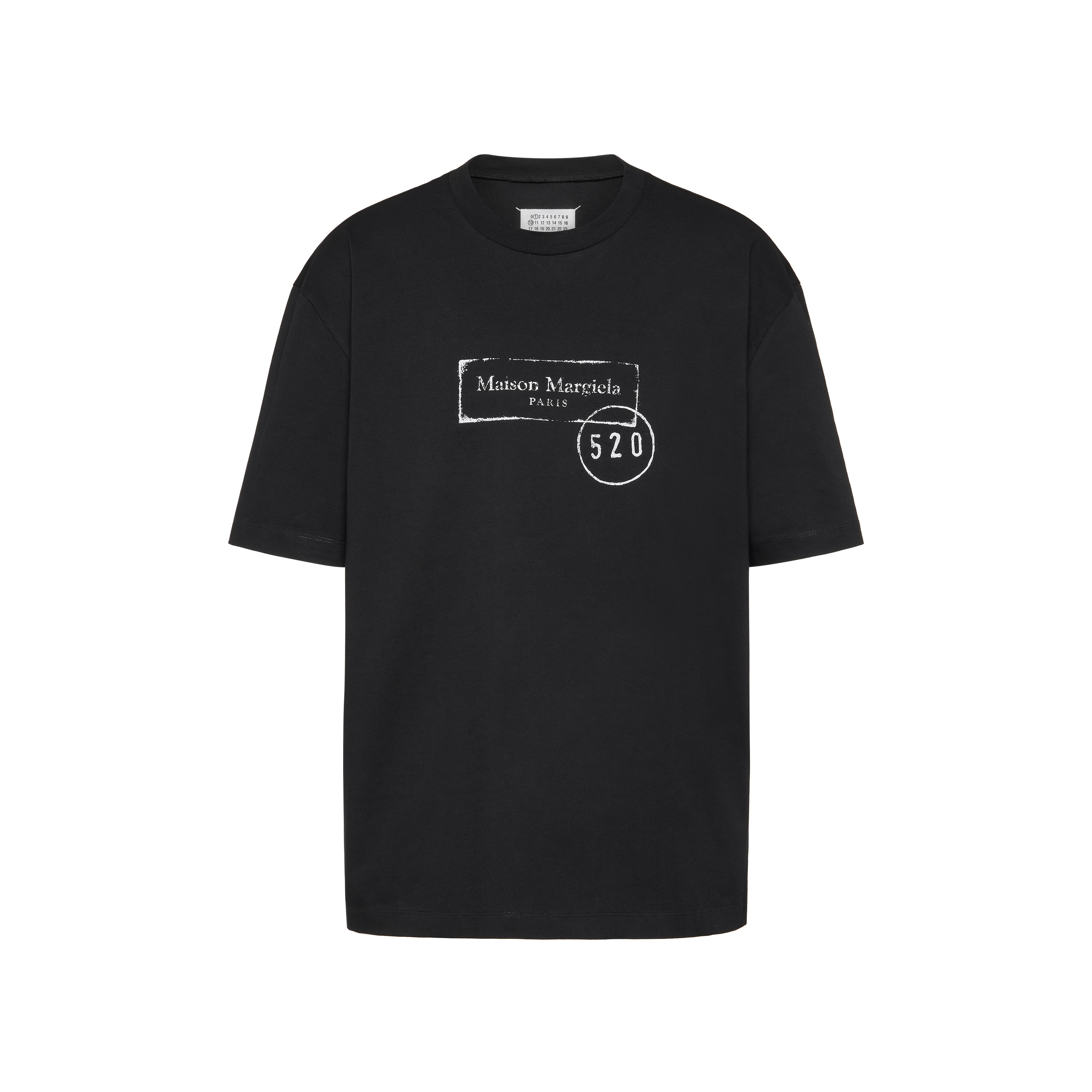 Maison Ｍargiela Tシャツ　黒 Crew Neckline T-Shirt in Black – SVRN